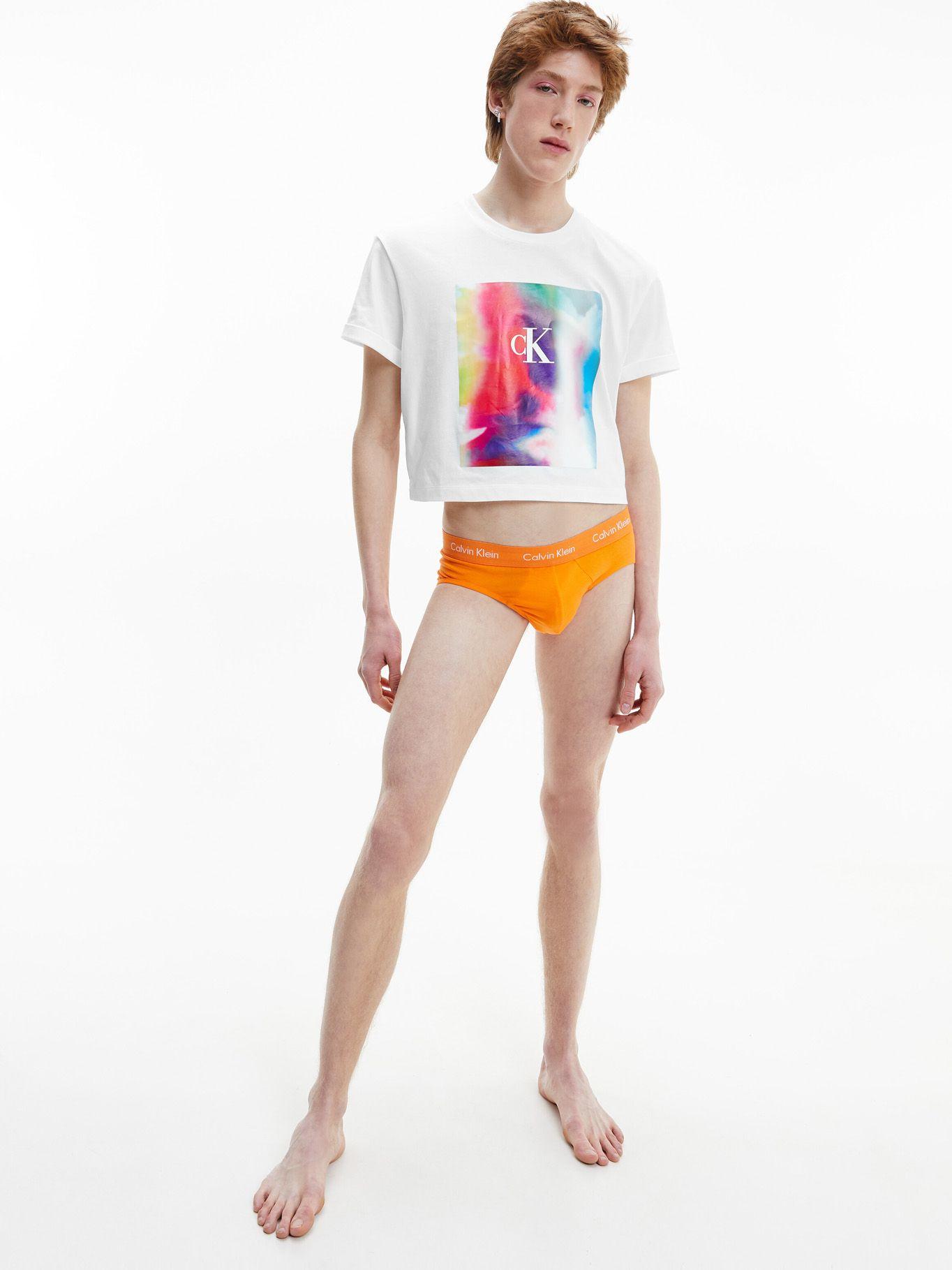 Polera Pride Monogram Blanco Calvin Klein-0