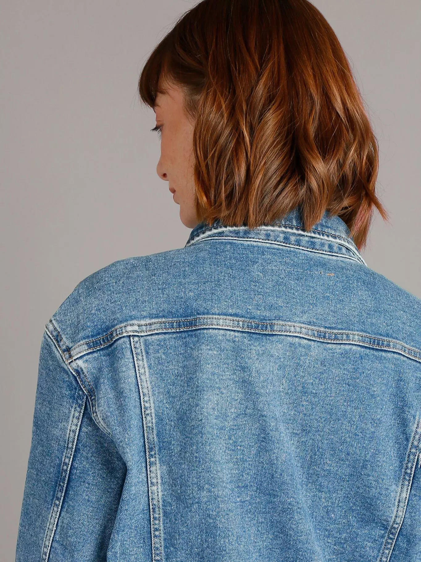 Chaqueta Slim Denim Azul Calvin Klein-4