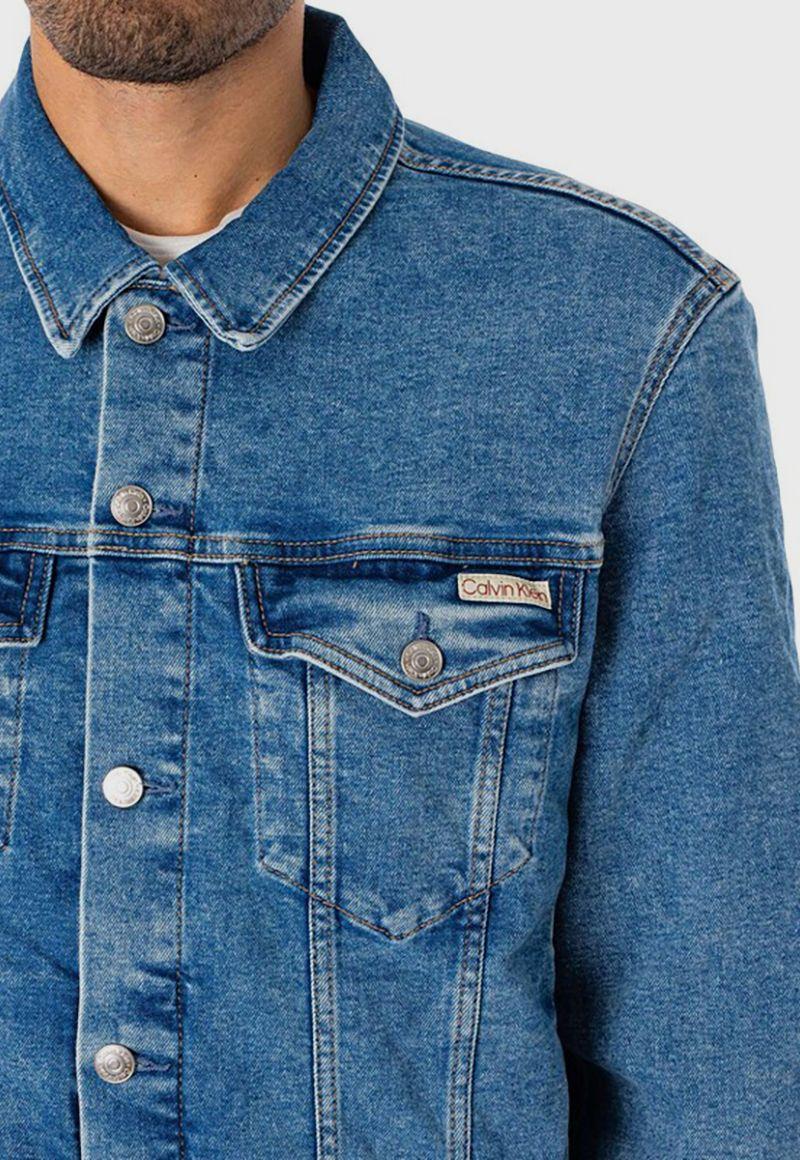 Chaqueta Slim Denim Azul Calvin Klein-3