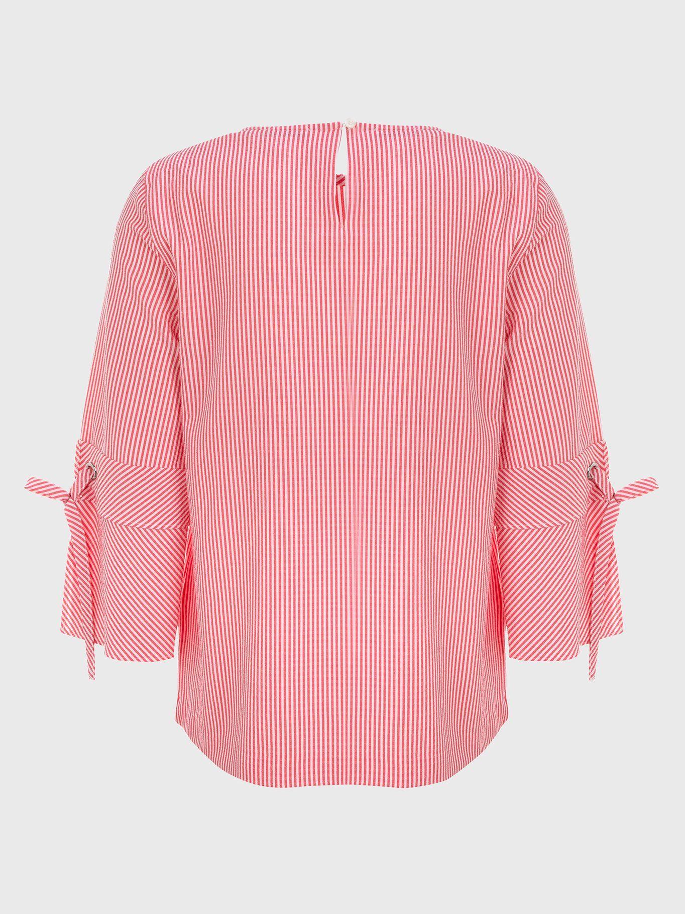 Camisa con Líneas Rosa Calvin Klein-1