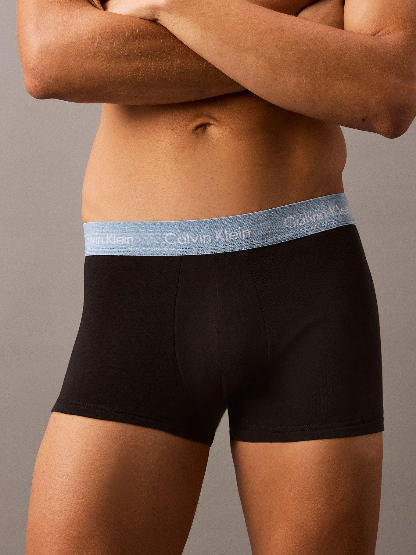 Pack 3 Bóxers Trunk Cotton Strech Negro Calvin Klein-1