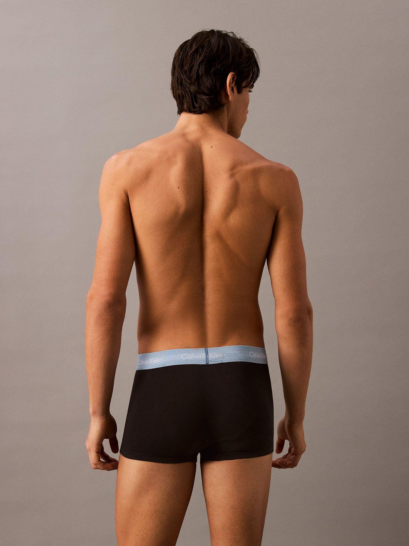 Pack 3 Bóxers Trunk Cotton Strech Negro Calvin Klein-2