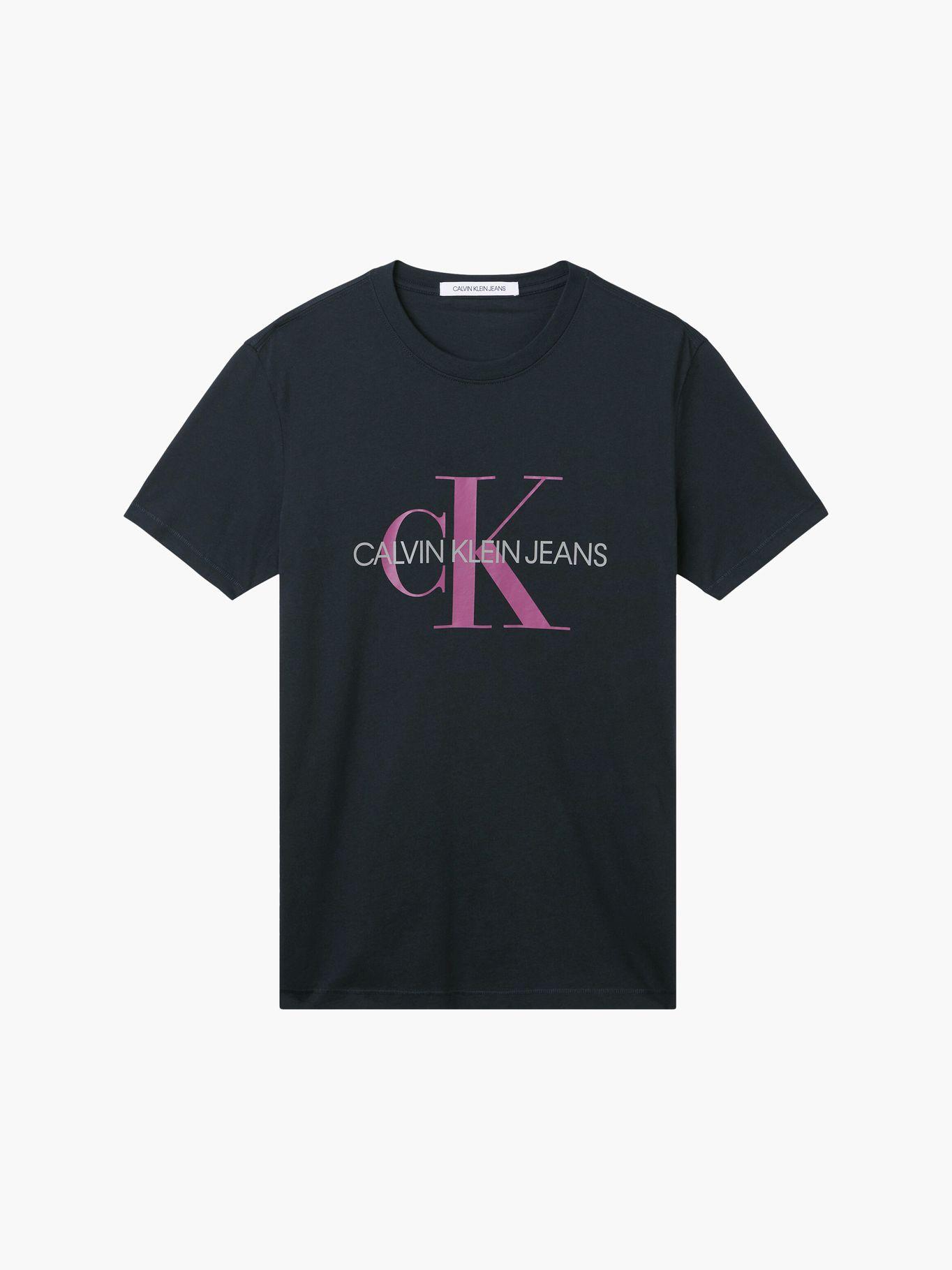 Polera Monogram Negro Calvin Klein Hombre-4