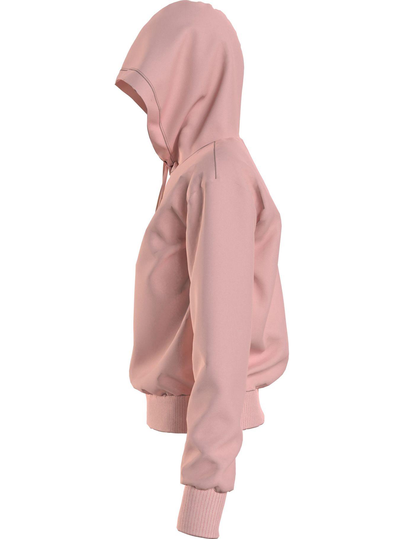 Polerón Hoodie Iconic Monologo Rosado Calvin Klein-3