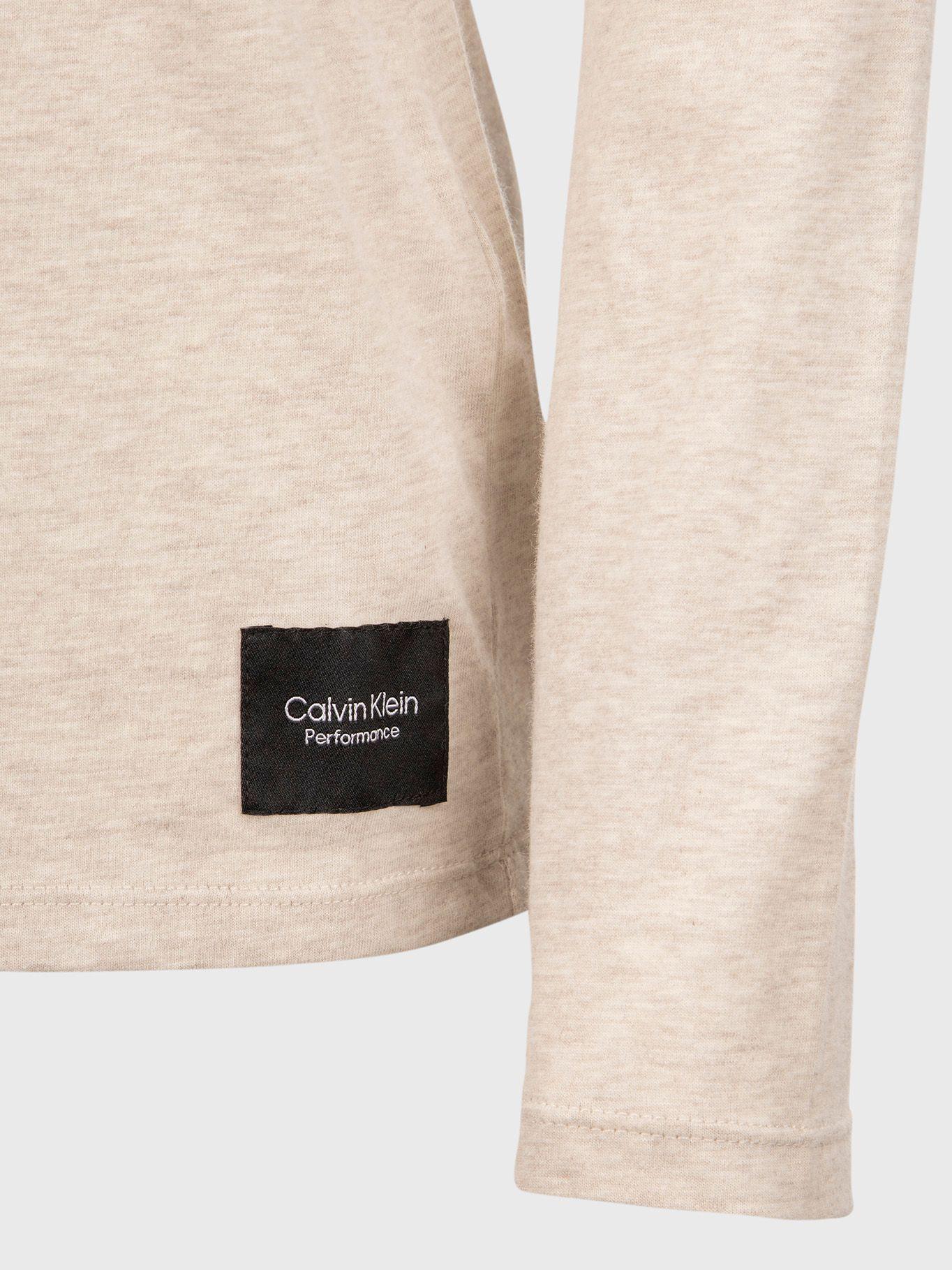 Polera Logo Patch Crema Calvin Klein-2