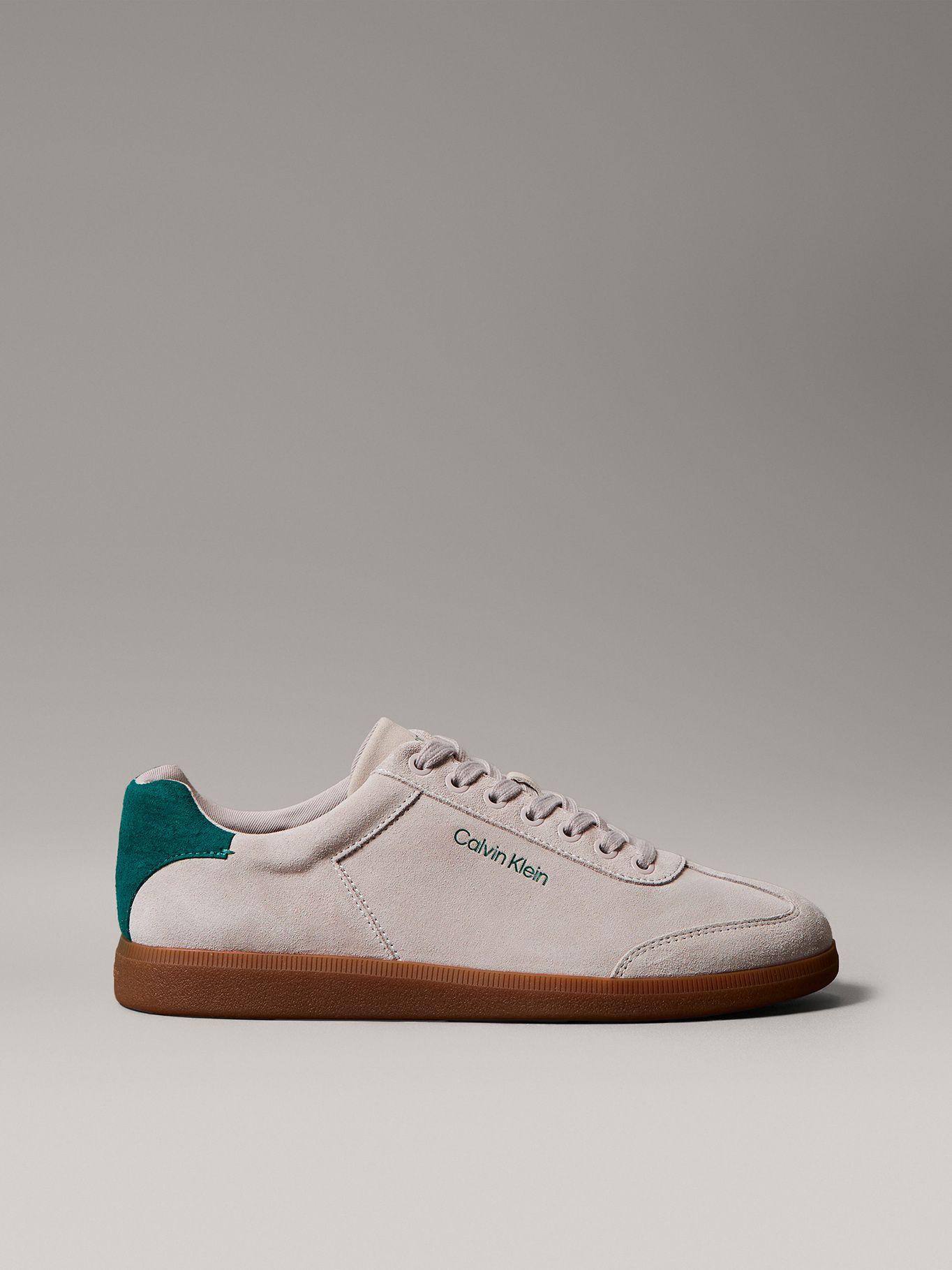 Zapatilla Corte Bajo Textura Beige Calvin Klein Hombre-4