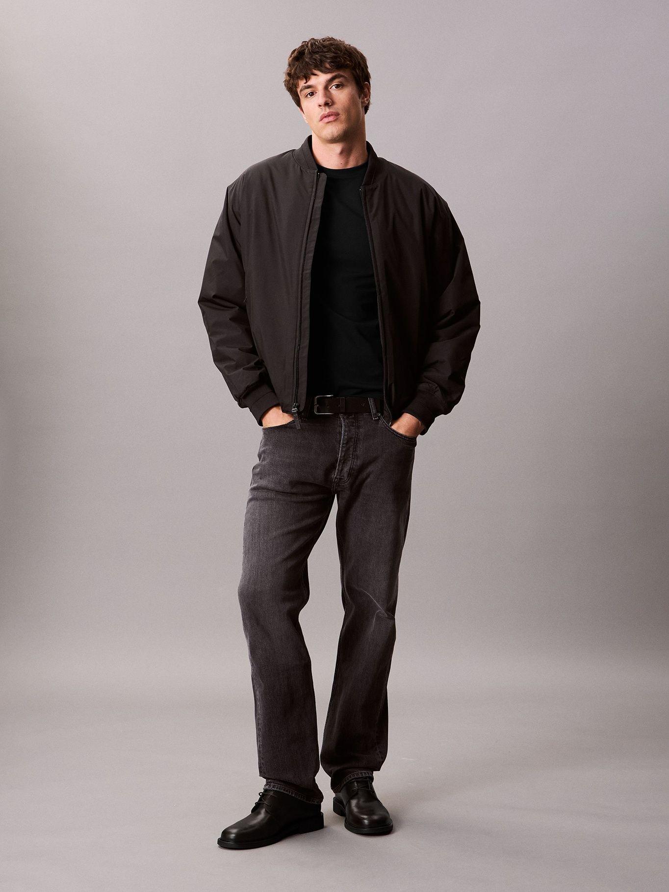 Polera Slim de Manga Corta Negro Calvin Klein-3