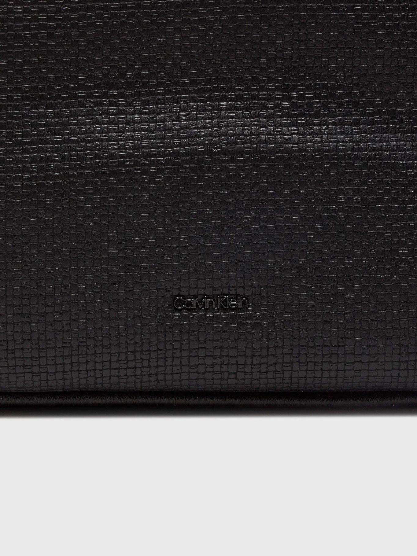 Cartera Shopper Ck Refine BEH Negro Calvin Klein-3