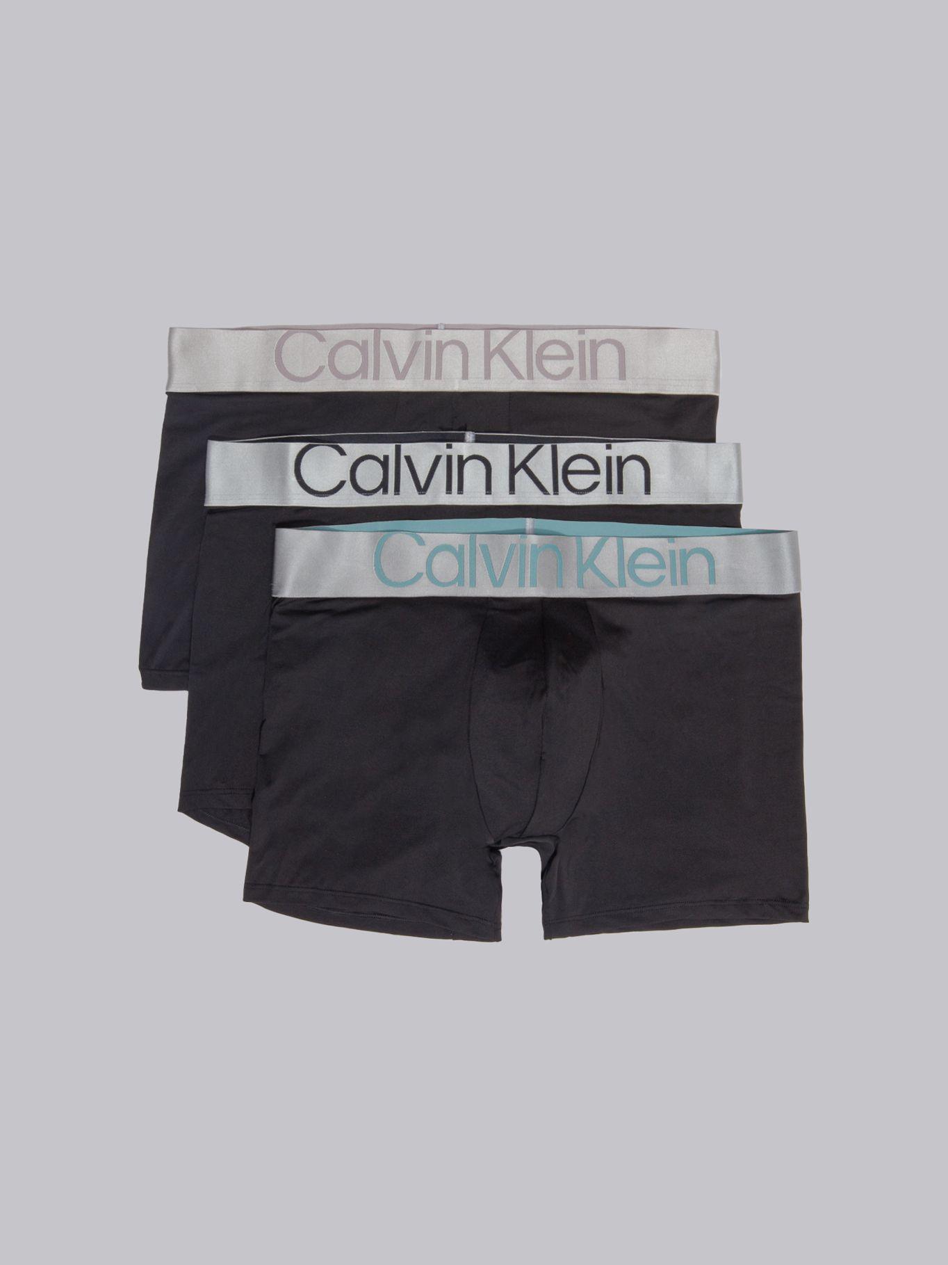 Pack 3 Bóxers Brief Steel Micro Negro Calvin Klein-0