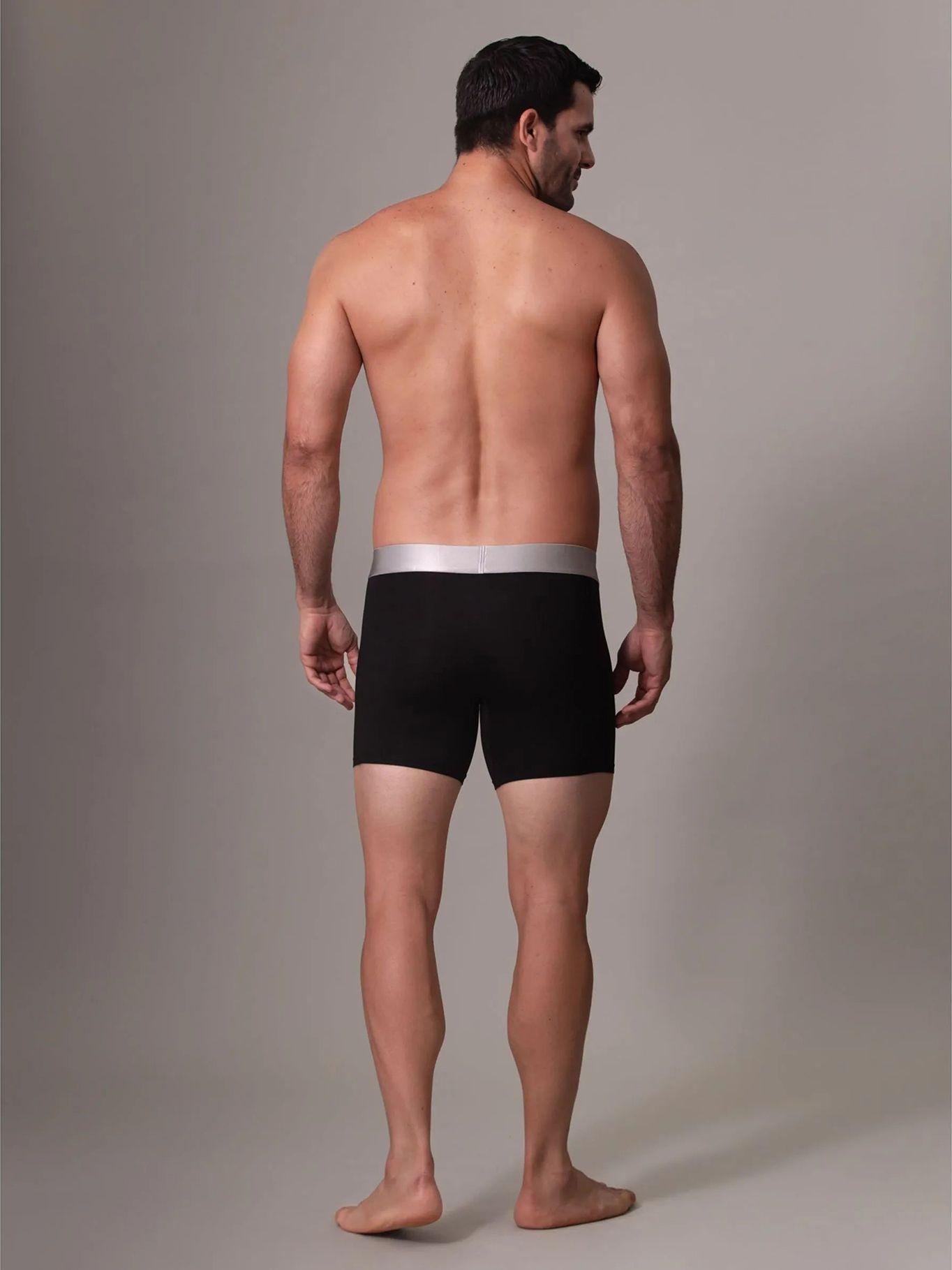 Pack 3 Bóxers Brief Steel Micro Negro Calvin Klein-3