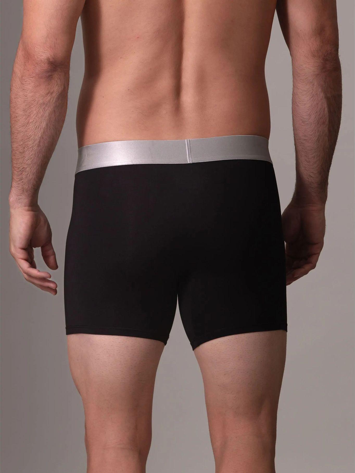Pack 3 Bóxers Brief Steel Micro Negro Calvin Klein-4