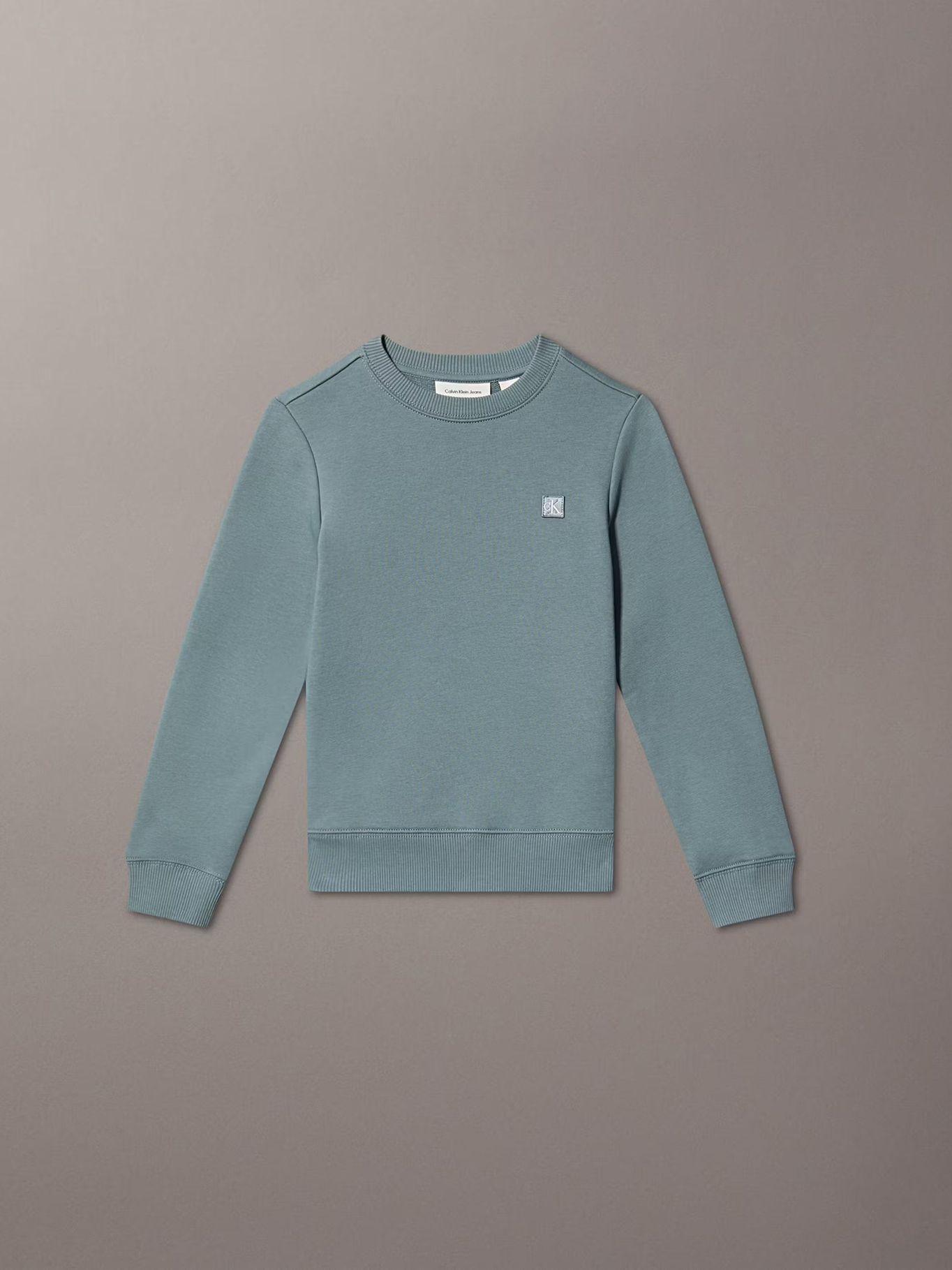 Polerón Niño Mono Mini Badge Verde Calvin Klein-0