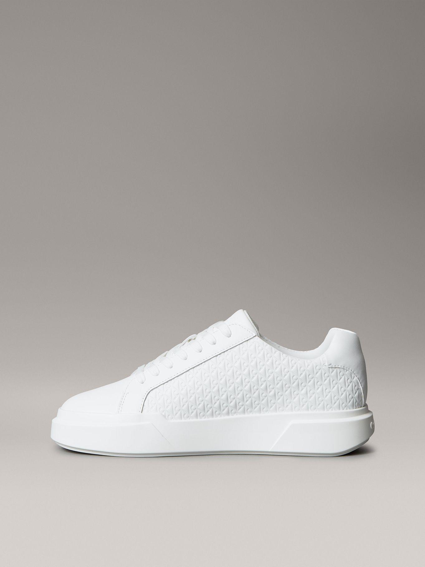 Zapatillas Estampado en Relieve Blanco Calvin Klein-5
