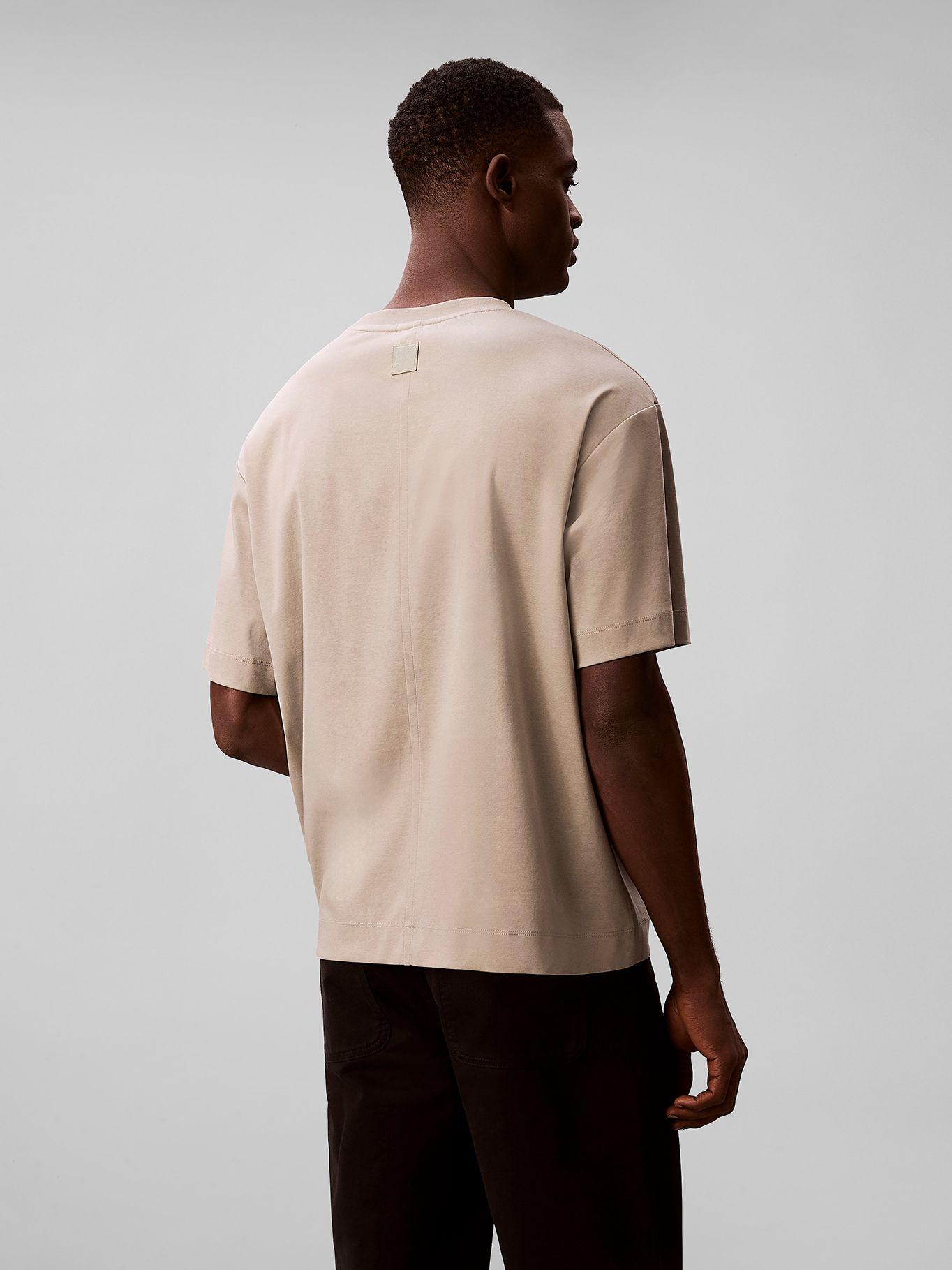 Polera Premium Interlock Beige Calvin Klein-2