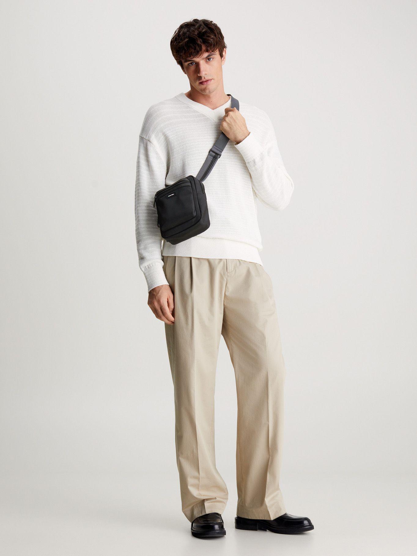 Bolso Reporter Ck Essential Conv  S Negro Calvin Klein-4