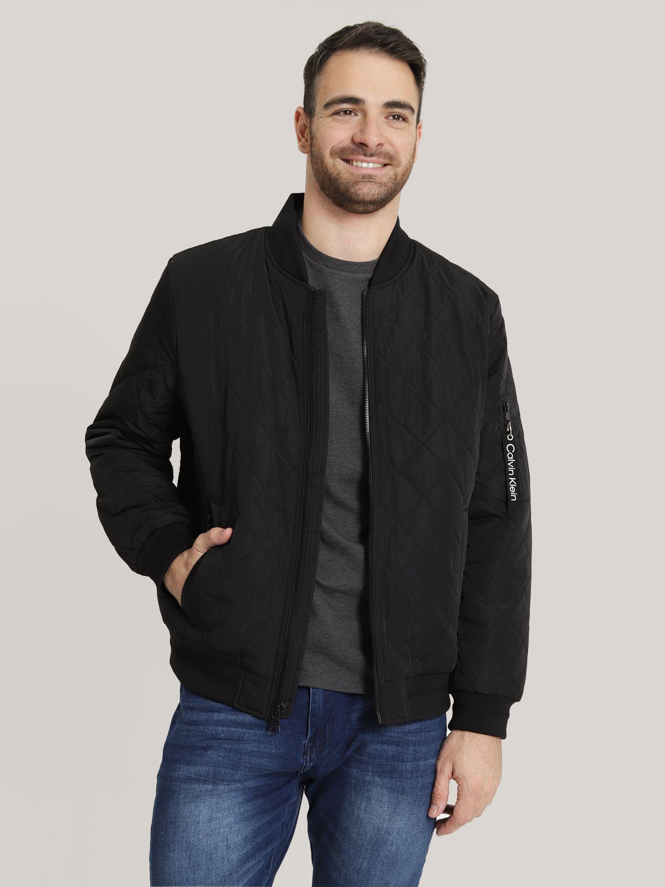 Chaqueta Bomber Quilted Negro Calvin Klein-0