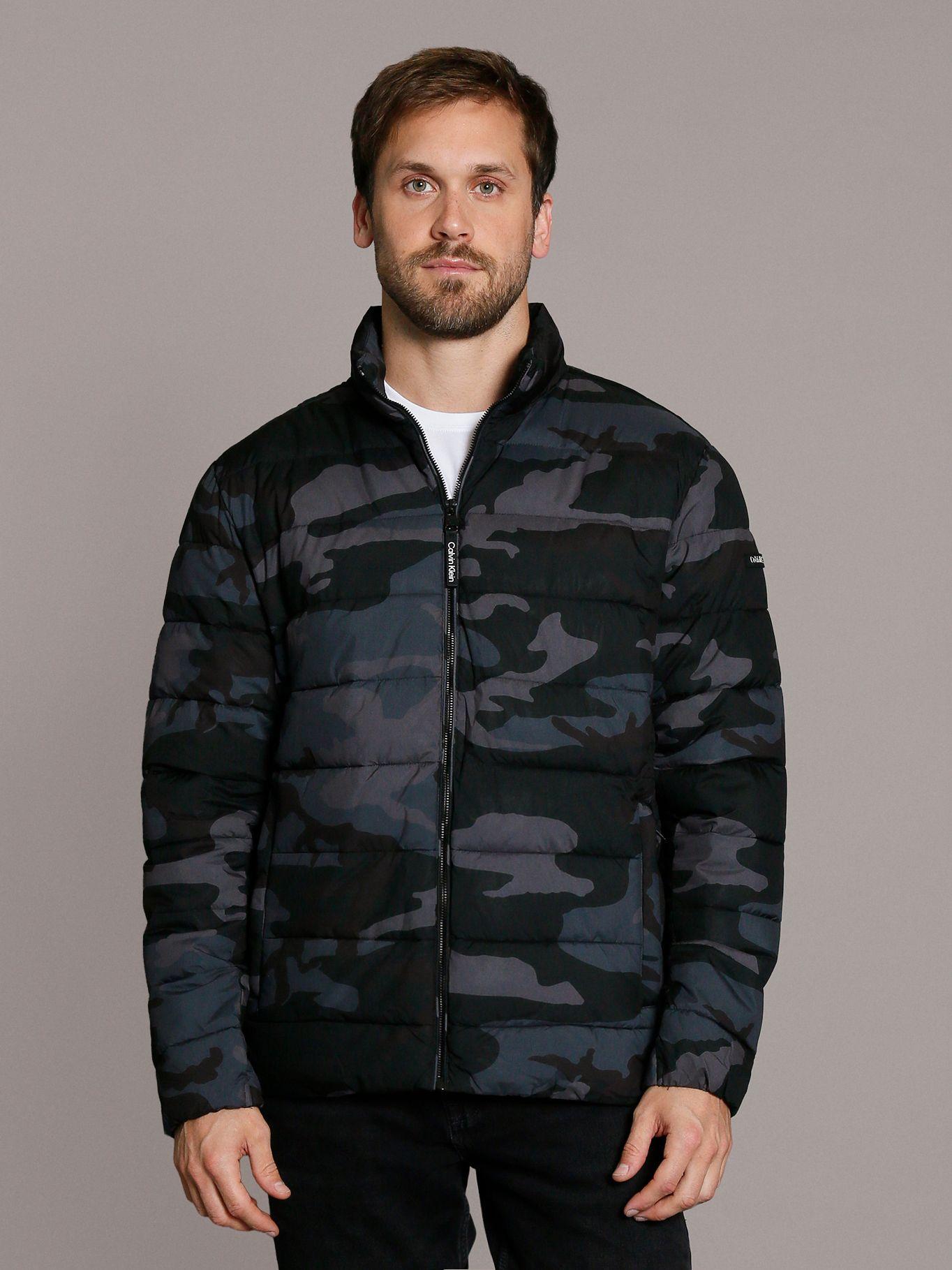 Parka Stretch Pufer Multicolor Calvin Klein-0