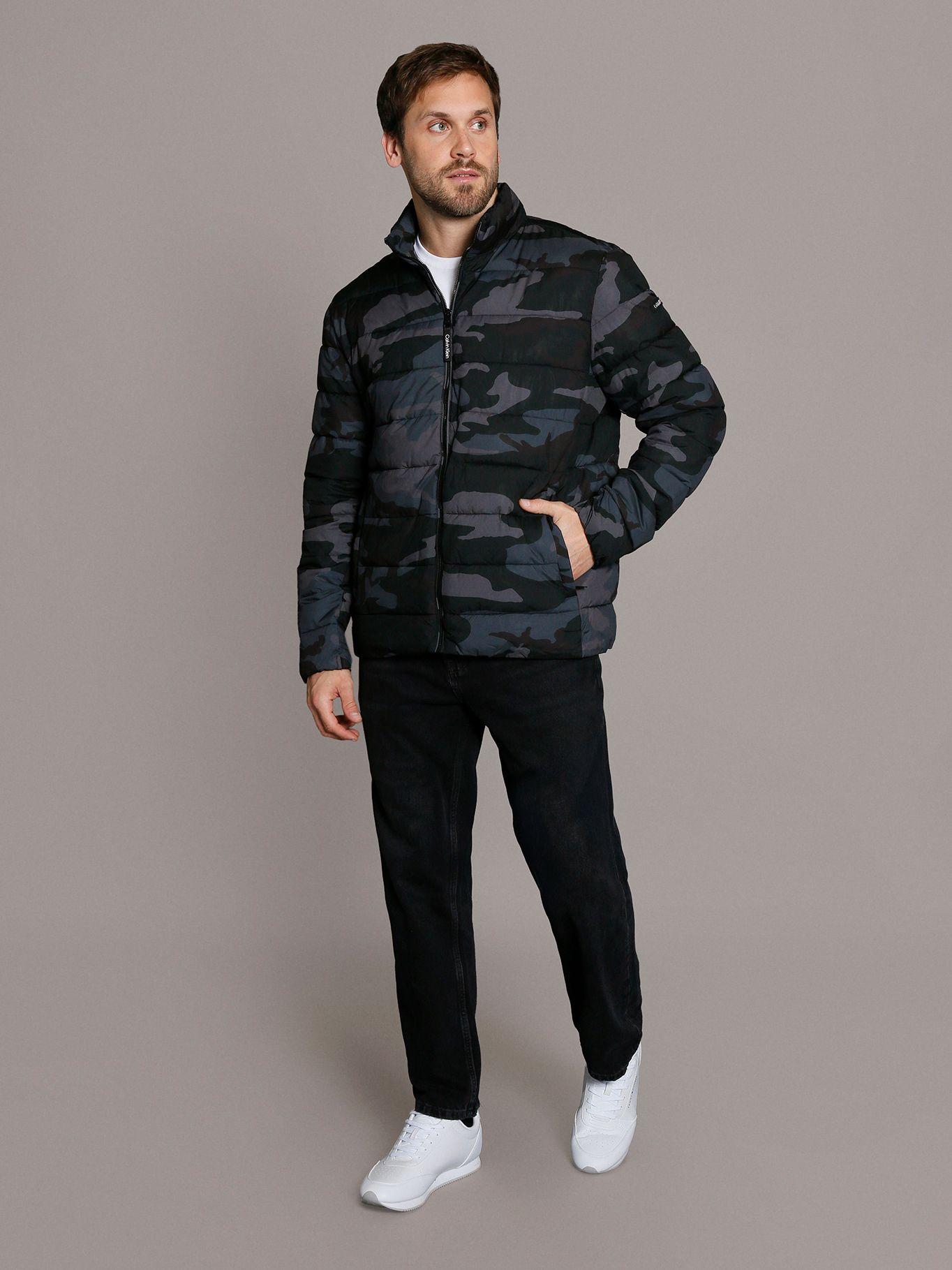 Parka Stretch Pufer Multicolor Calvin Klein-1
