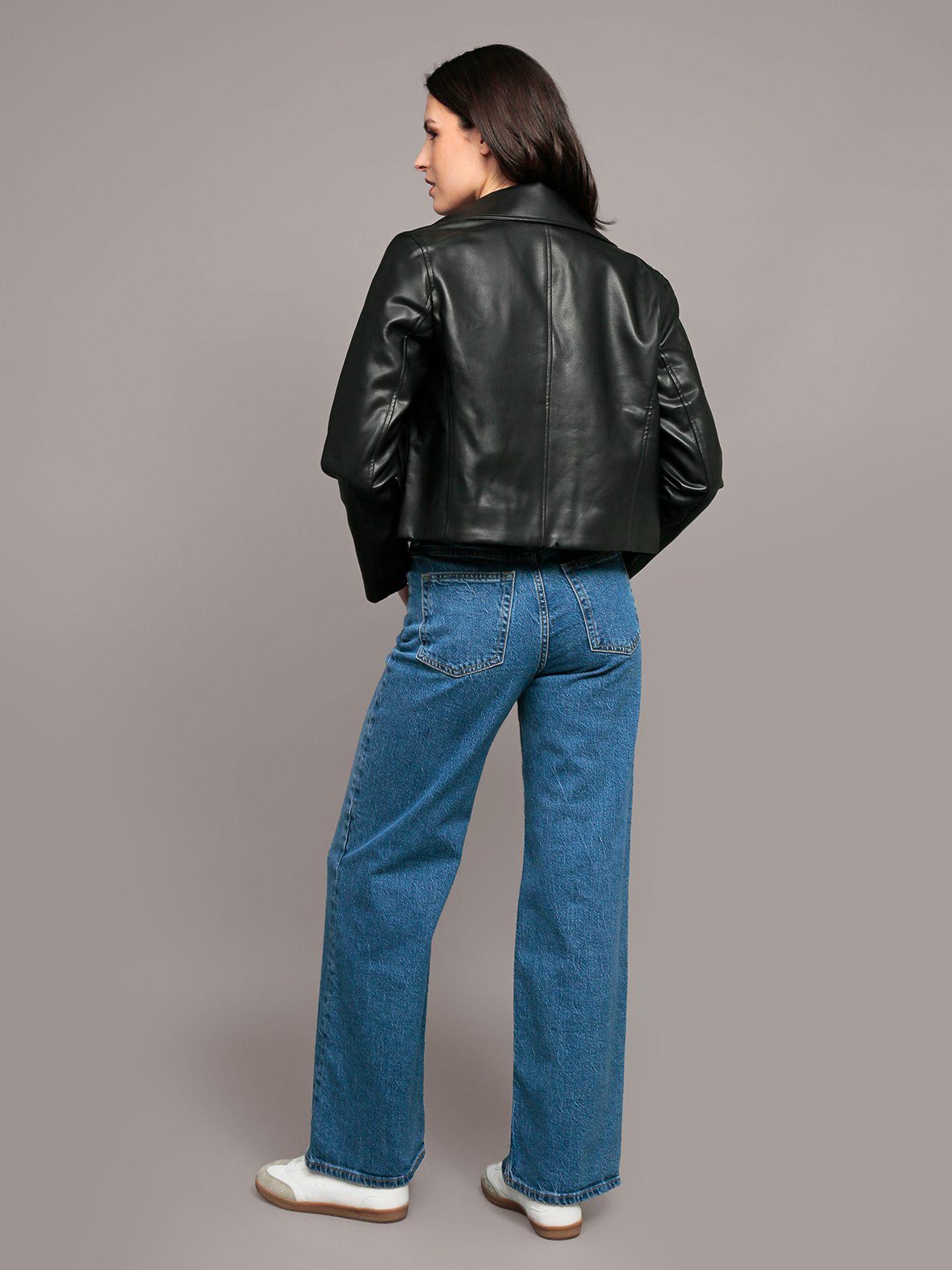 Chaqueta acabado estilo motociclista Negro Calvin Klein-2