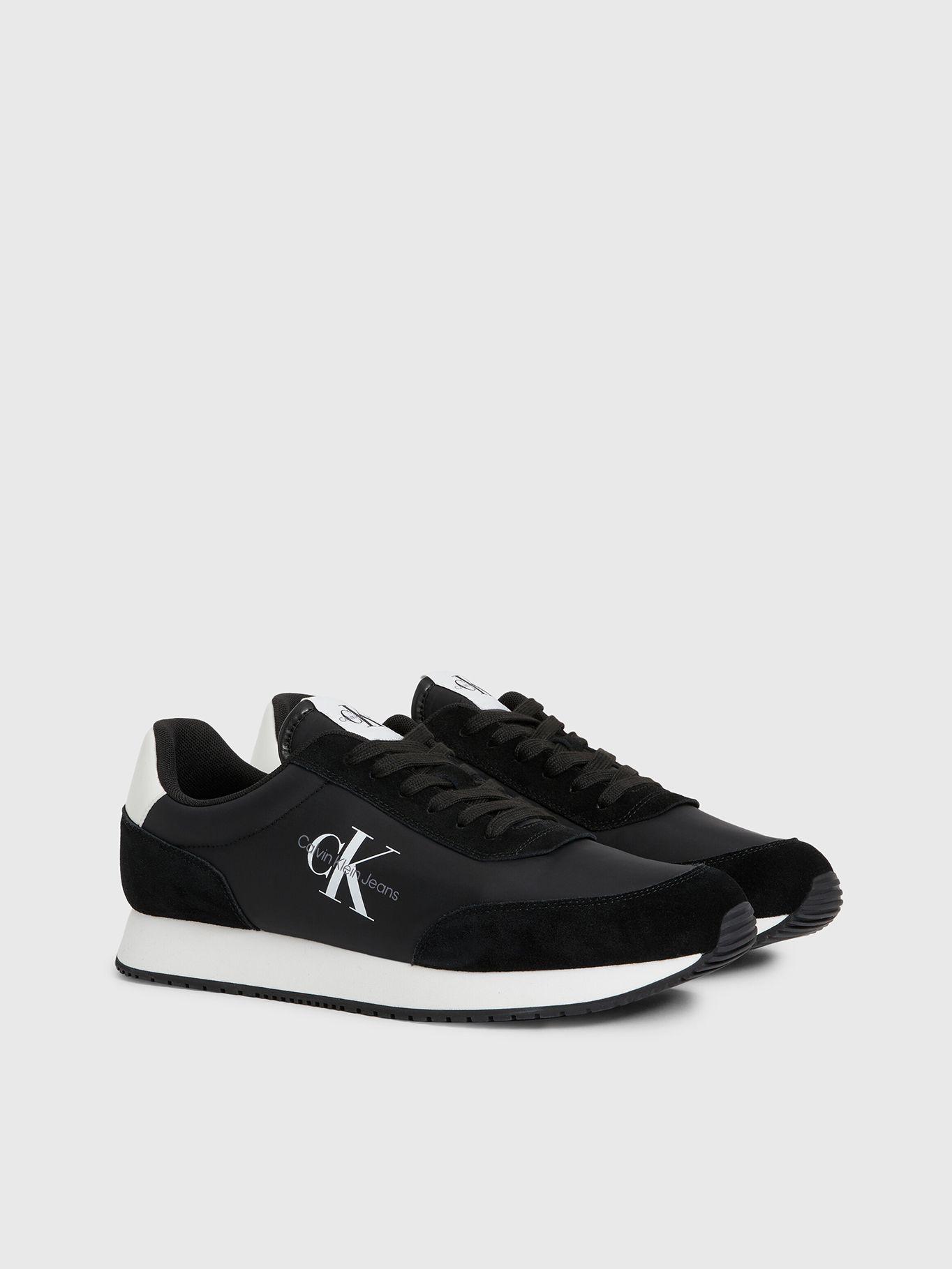 Zapatilla Retro Runner Ny Mono Negro Calvin Klein-0