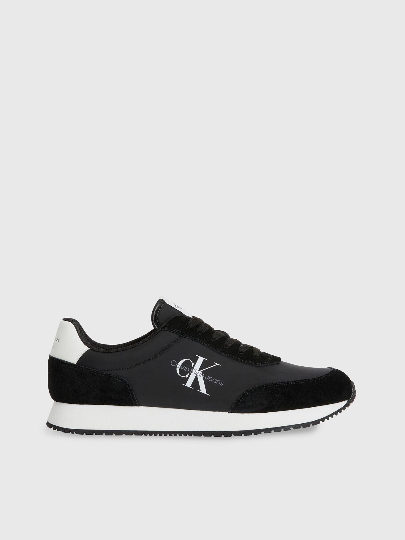 Zapatilla Retro Runner Ny Mono Negro Calvin Klein-4
