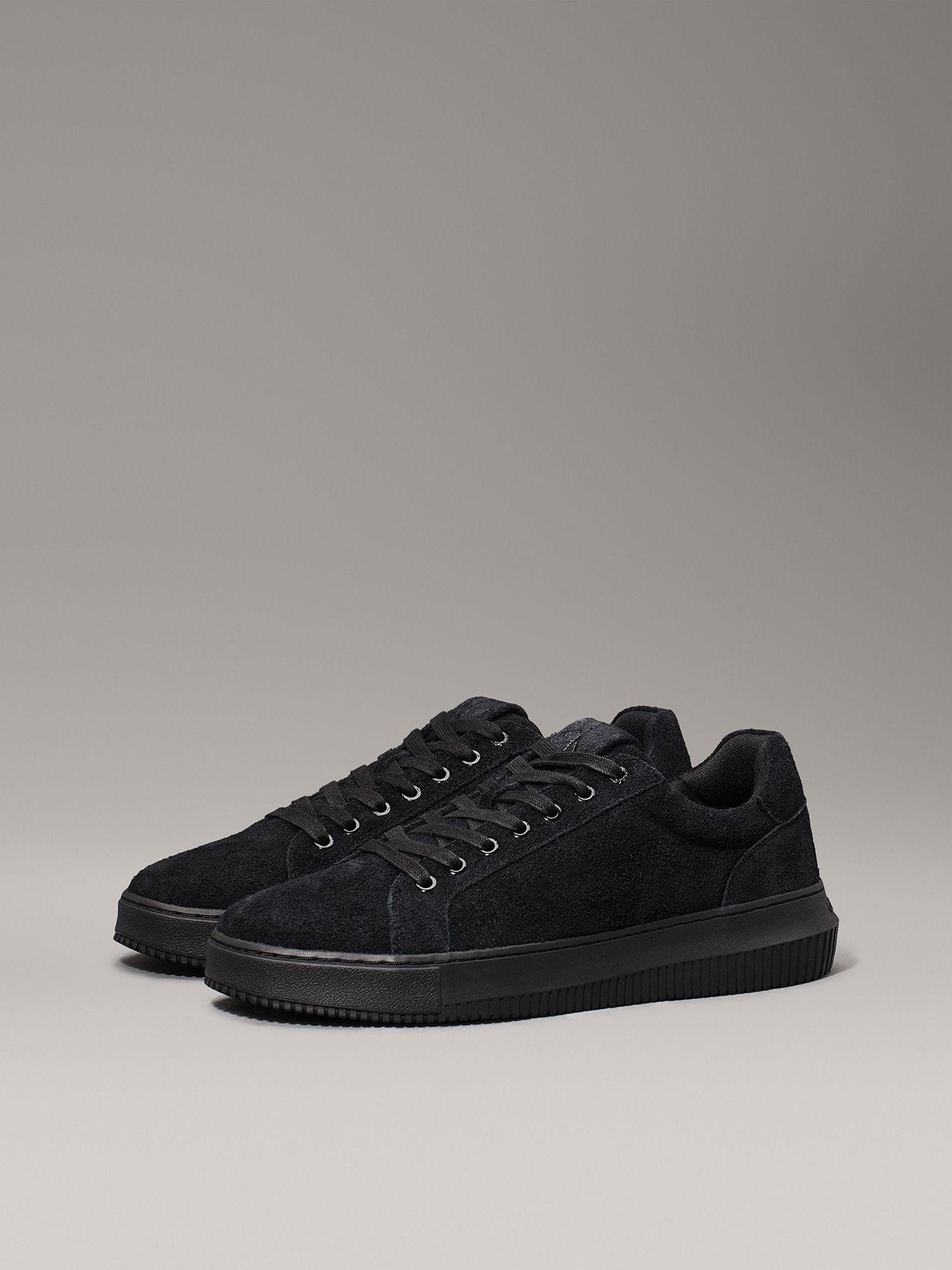 Zapatillas Chunky Cupsole Low Suede Negro Calvin Klein-0