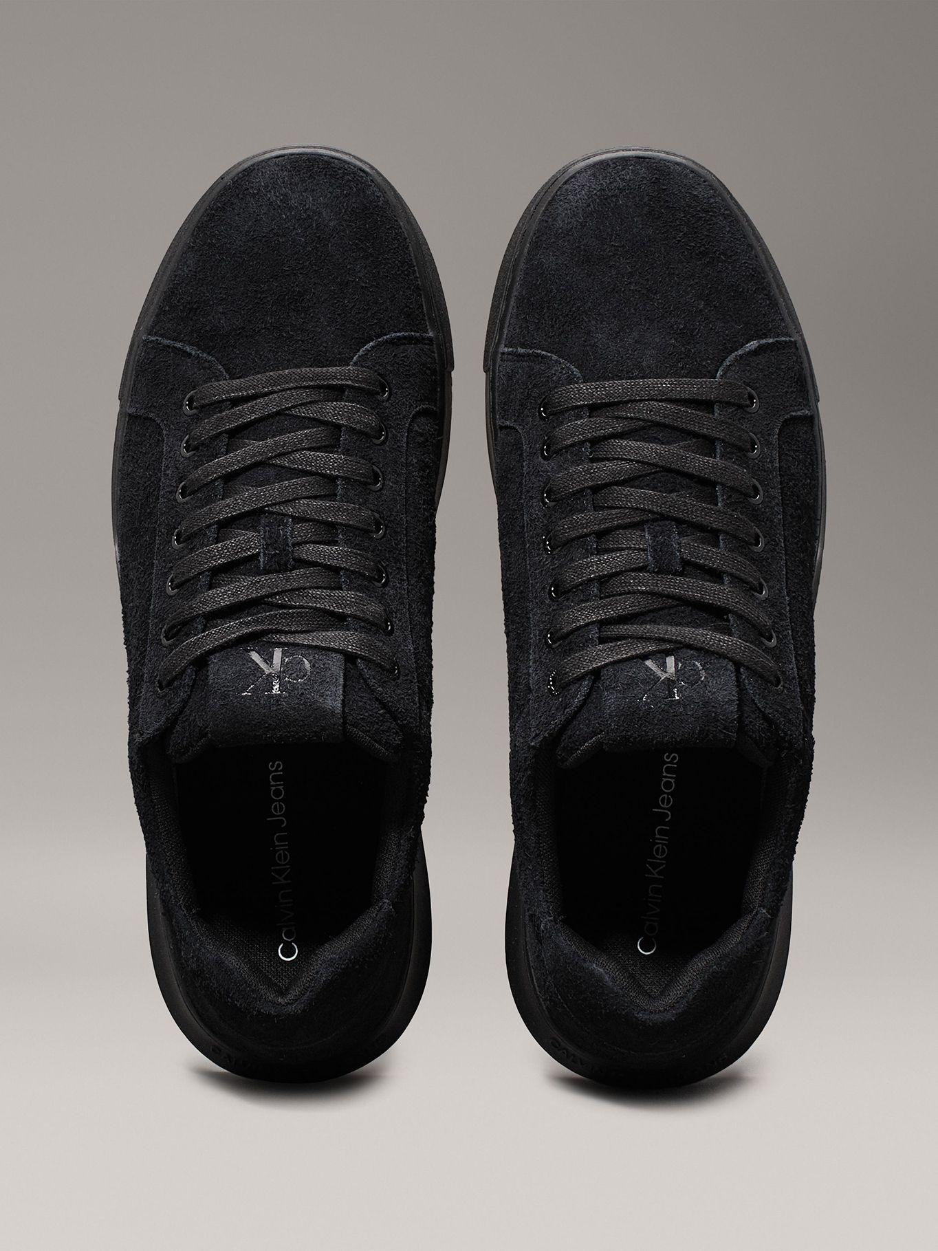 Zapatillas Chunky Cupsole Low Suede Negro Calvin Klein-2