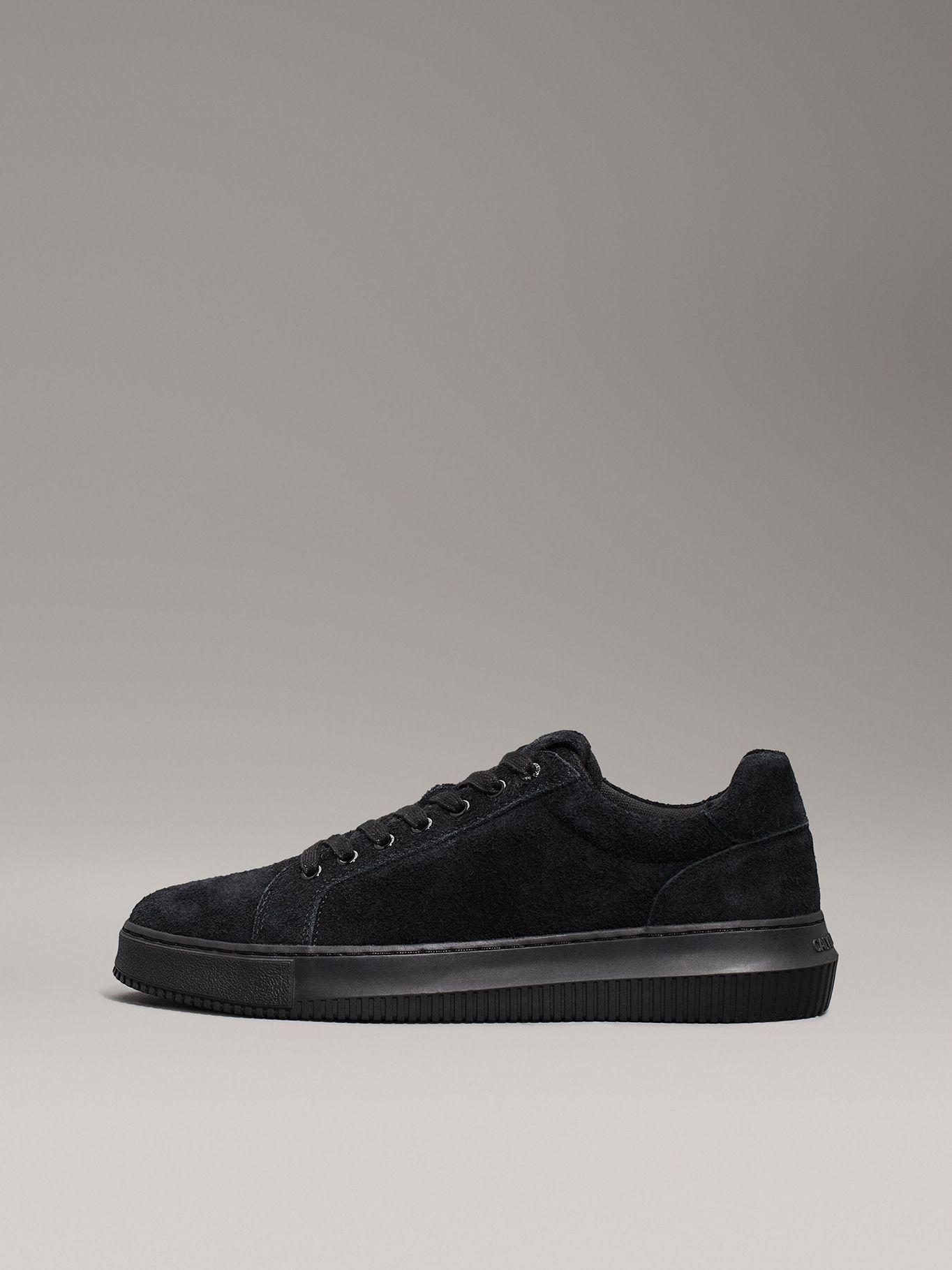 Zapatillas Chunky Cupsole Low Suede Negro Calvin Klein-5