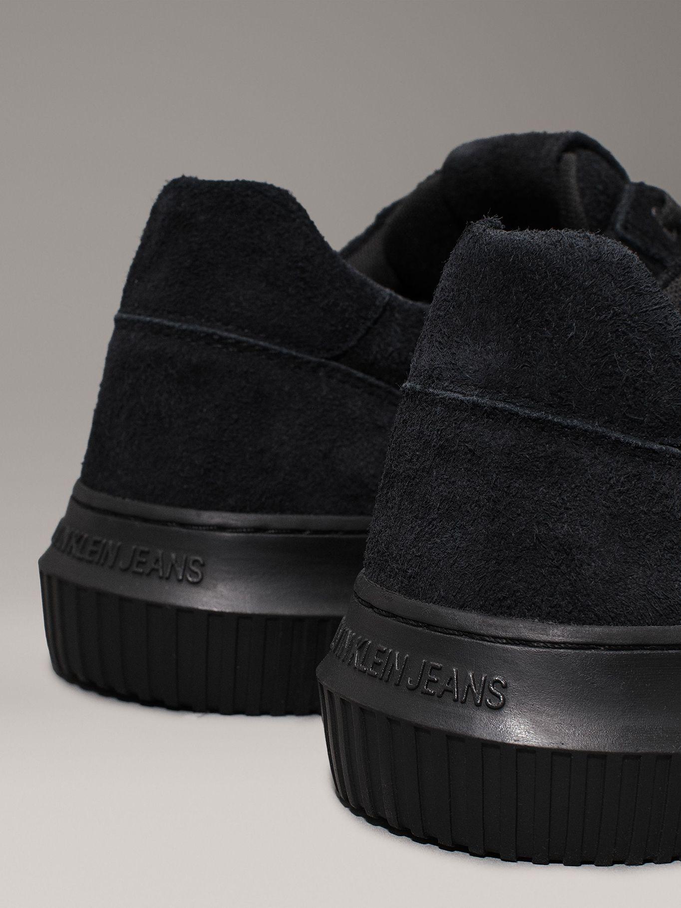Zapatillas Chunky Cupsole Low Suede Negro Calvin Klein-6