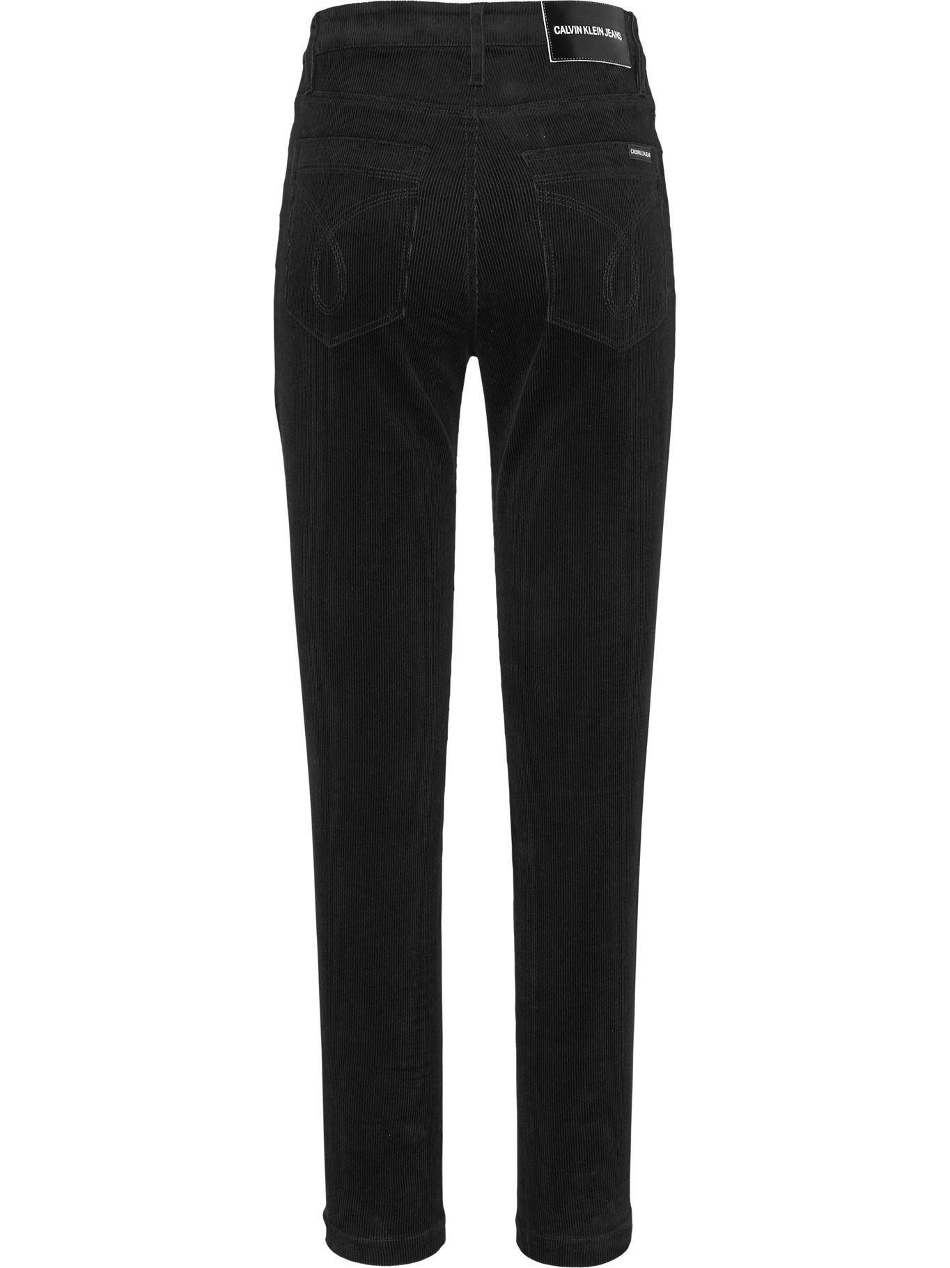 Pantalón Corderoy Negro Calvin Klein-1
