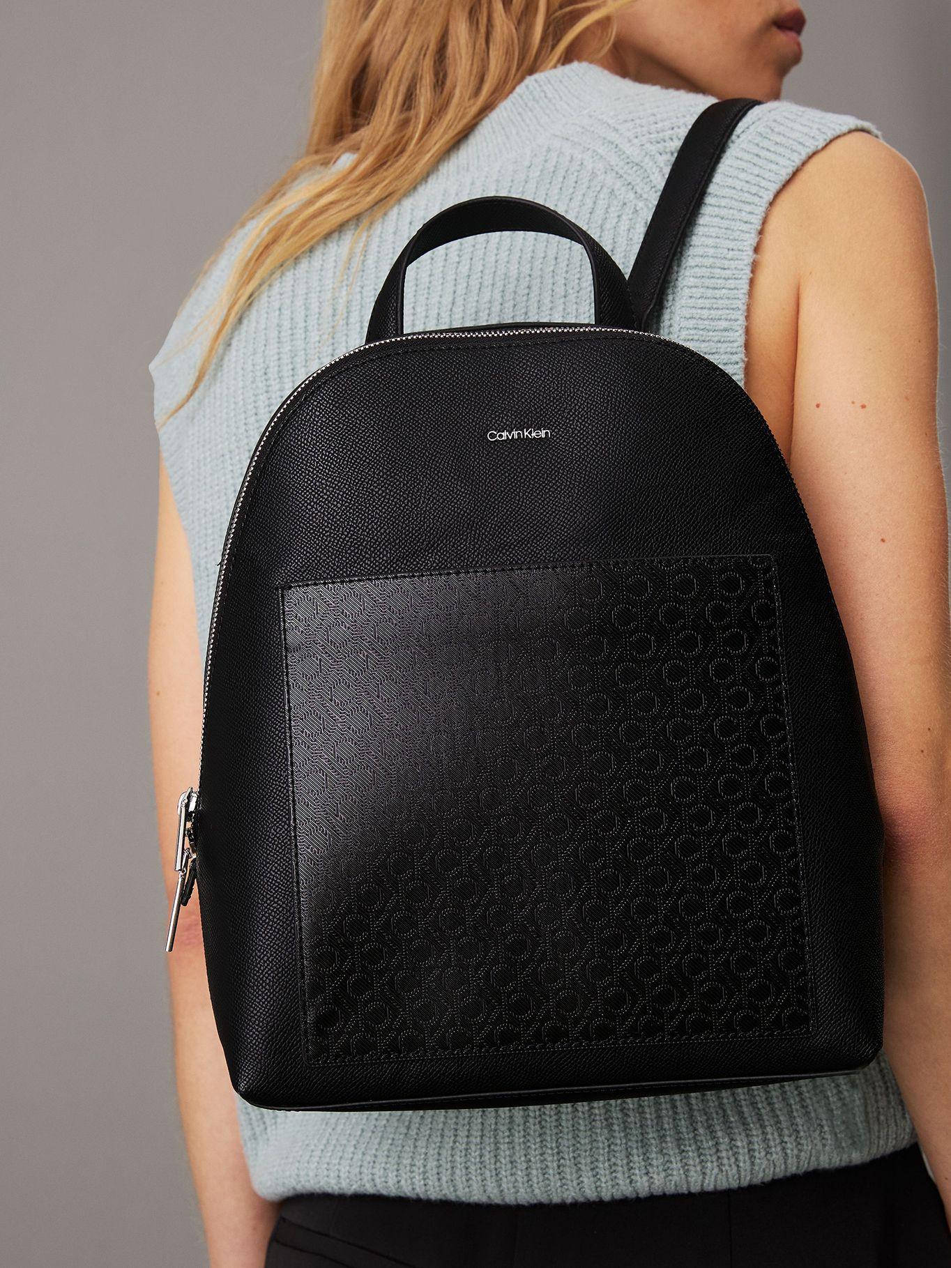 Mochila Ck Must Dome 0GJ Negro Calvin Klein-5