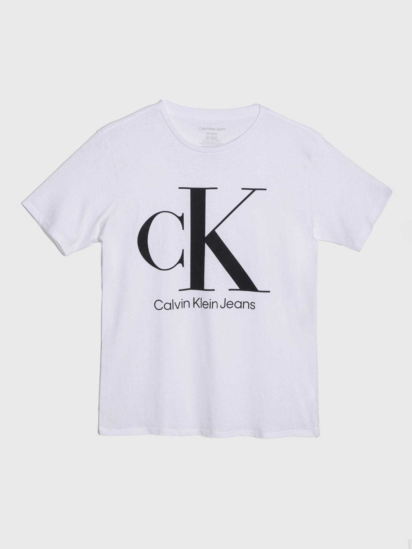 Polera Niño Moving CK Blanco Calvin Klein-0