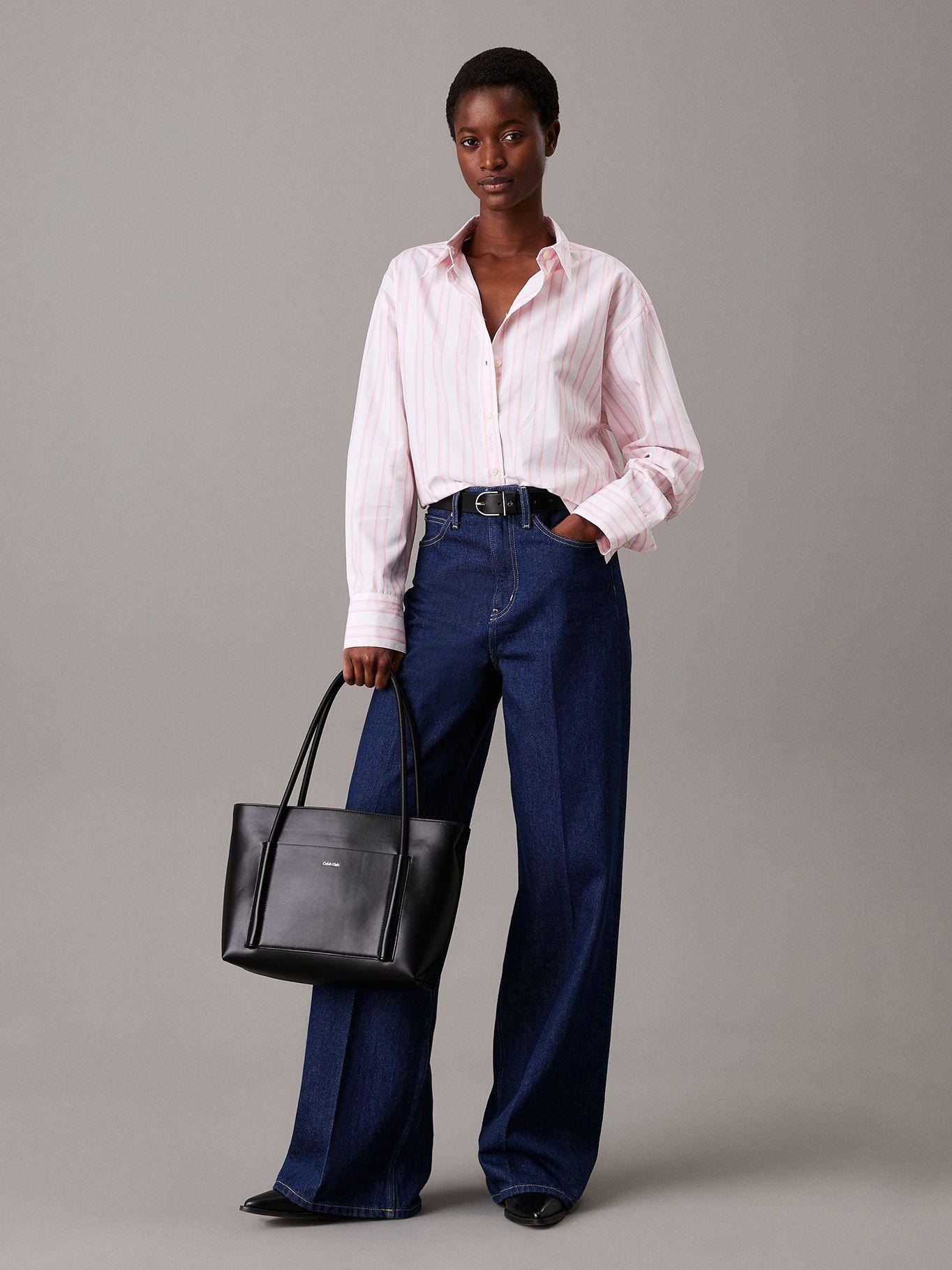 Cartera Tote Ck Linn Medium Negro Calvin Klein-4