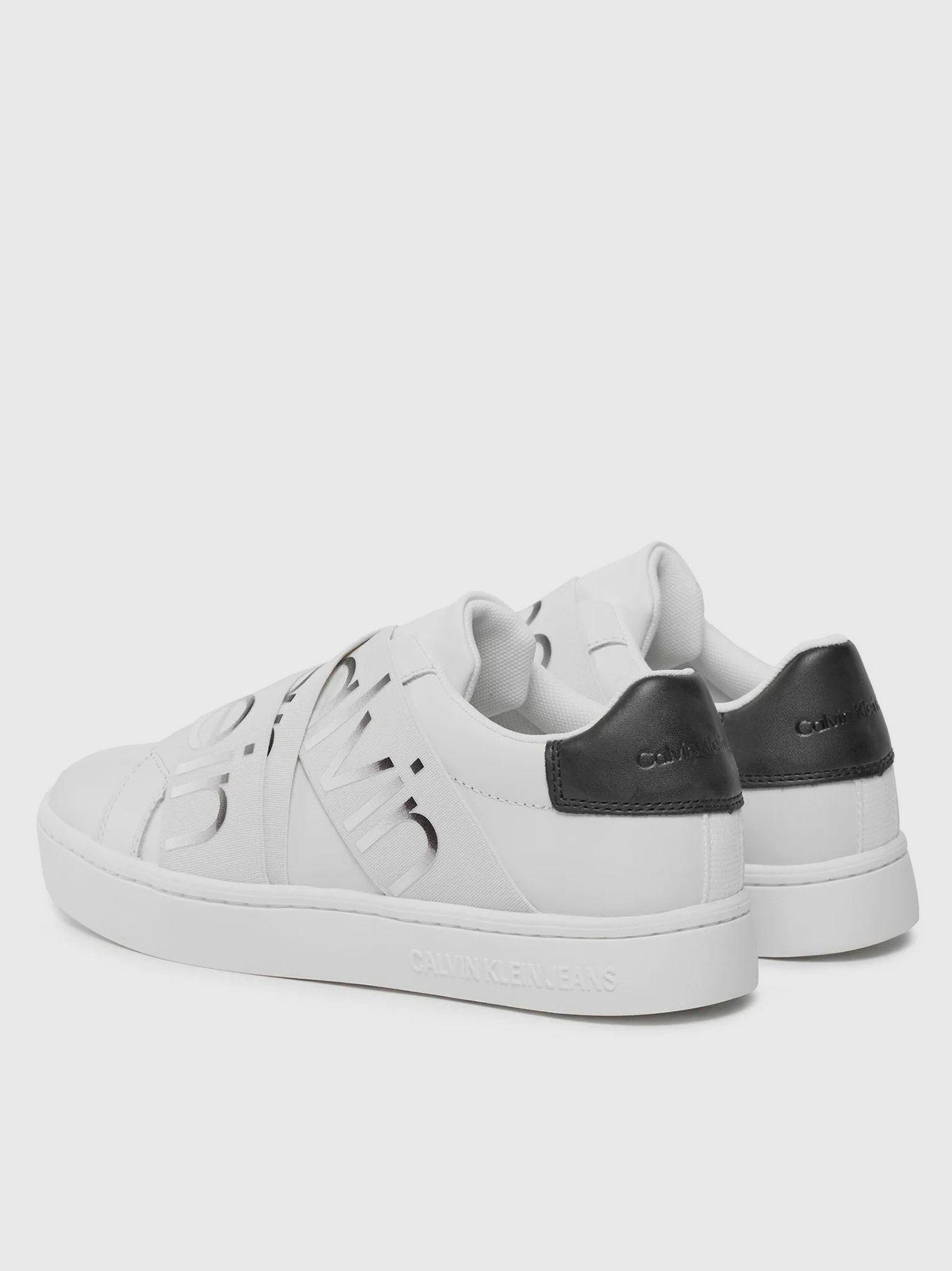 Zapatilla Cuero Classic Cup Elast Blanco Calvin Klein-1
