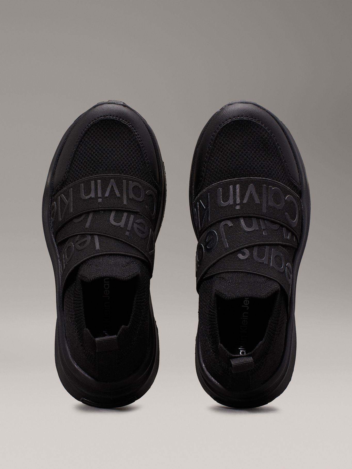 Zapatilla Niño Low Cut Negro Calvin Klein-2