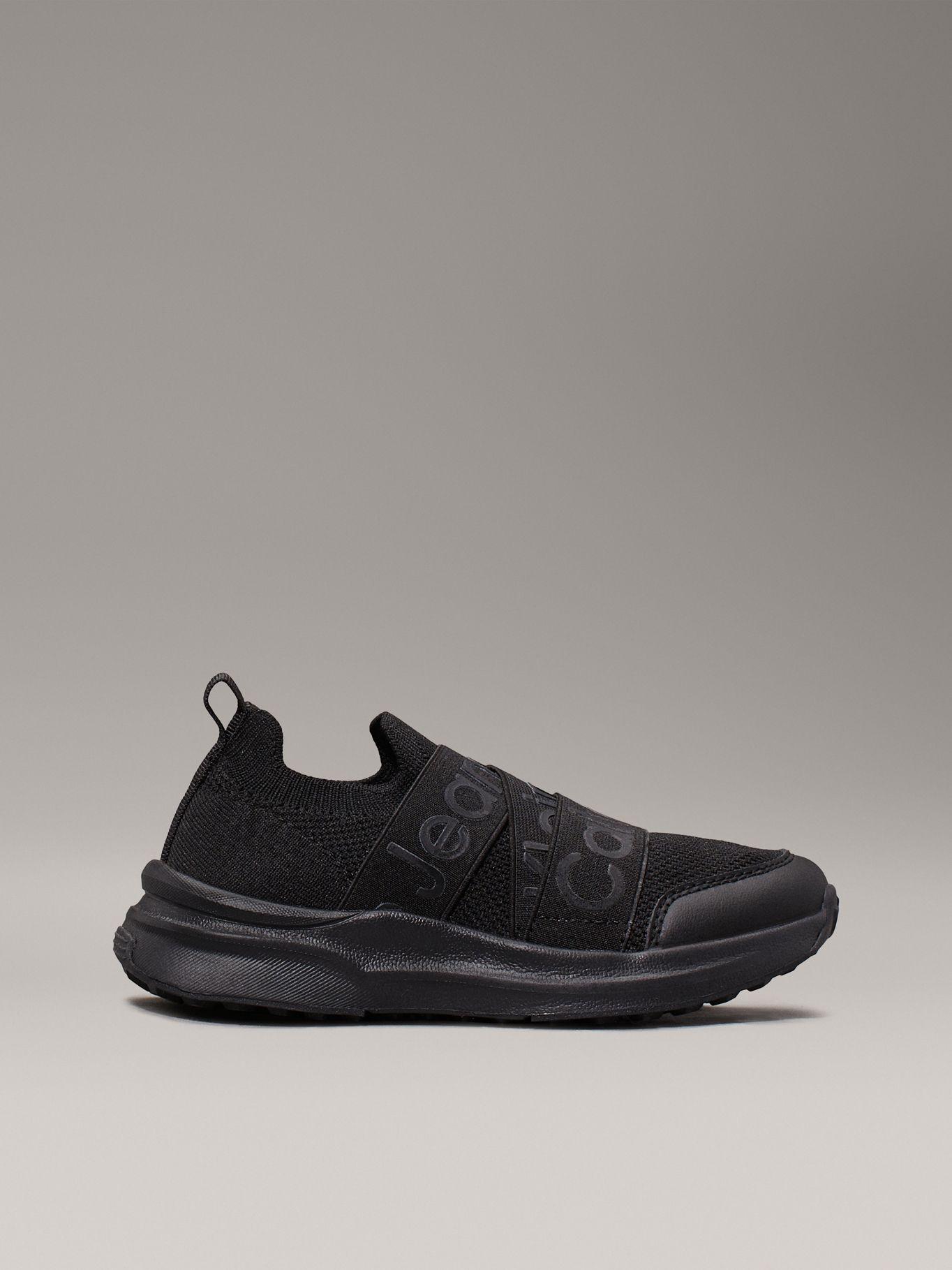 Zapatilla Niño Low Cut Negro Calvin Klein-4