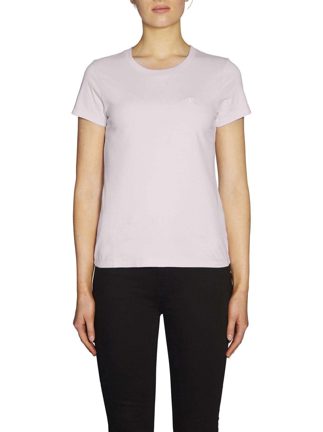 Polera Ck Embroidery Slim Rosa Calvin Klein-0