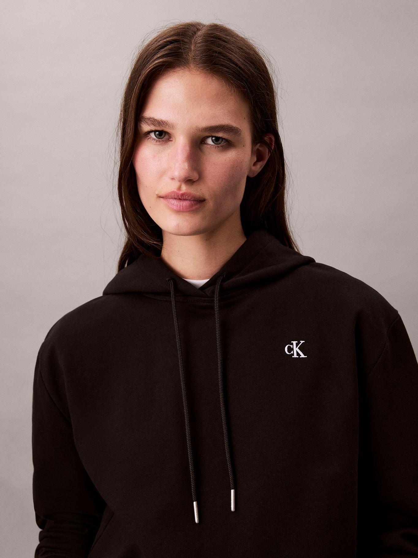 Polerón con Gorro Archive Negro Calvin Klein-3