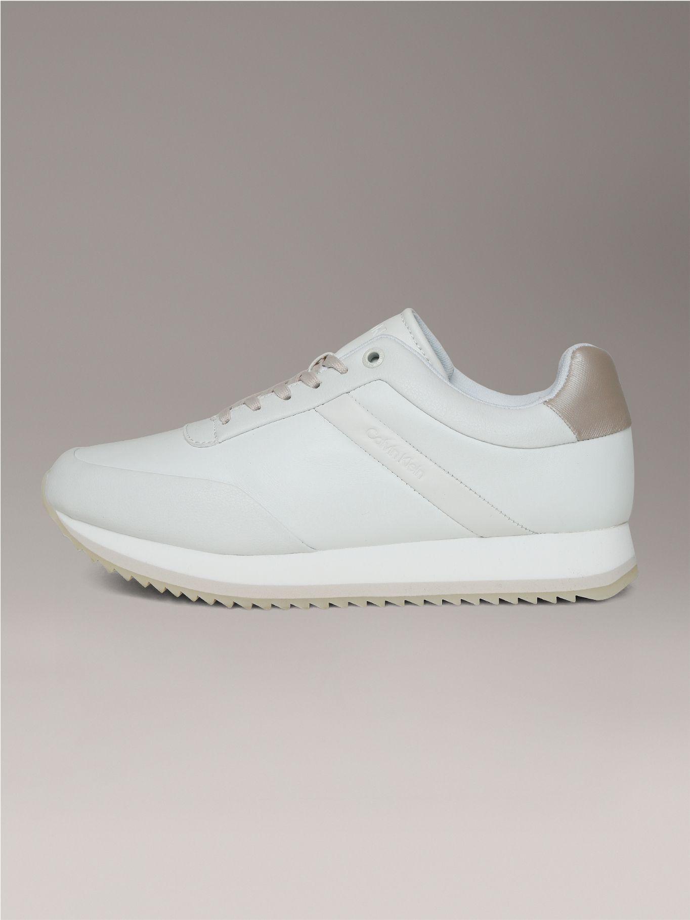 Zapatillas Runner Lace Up Blanco Calvin Klein-5