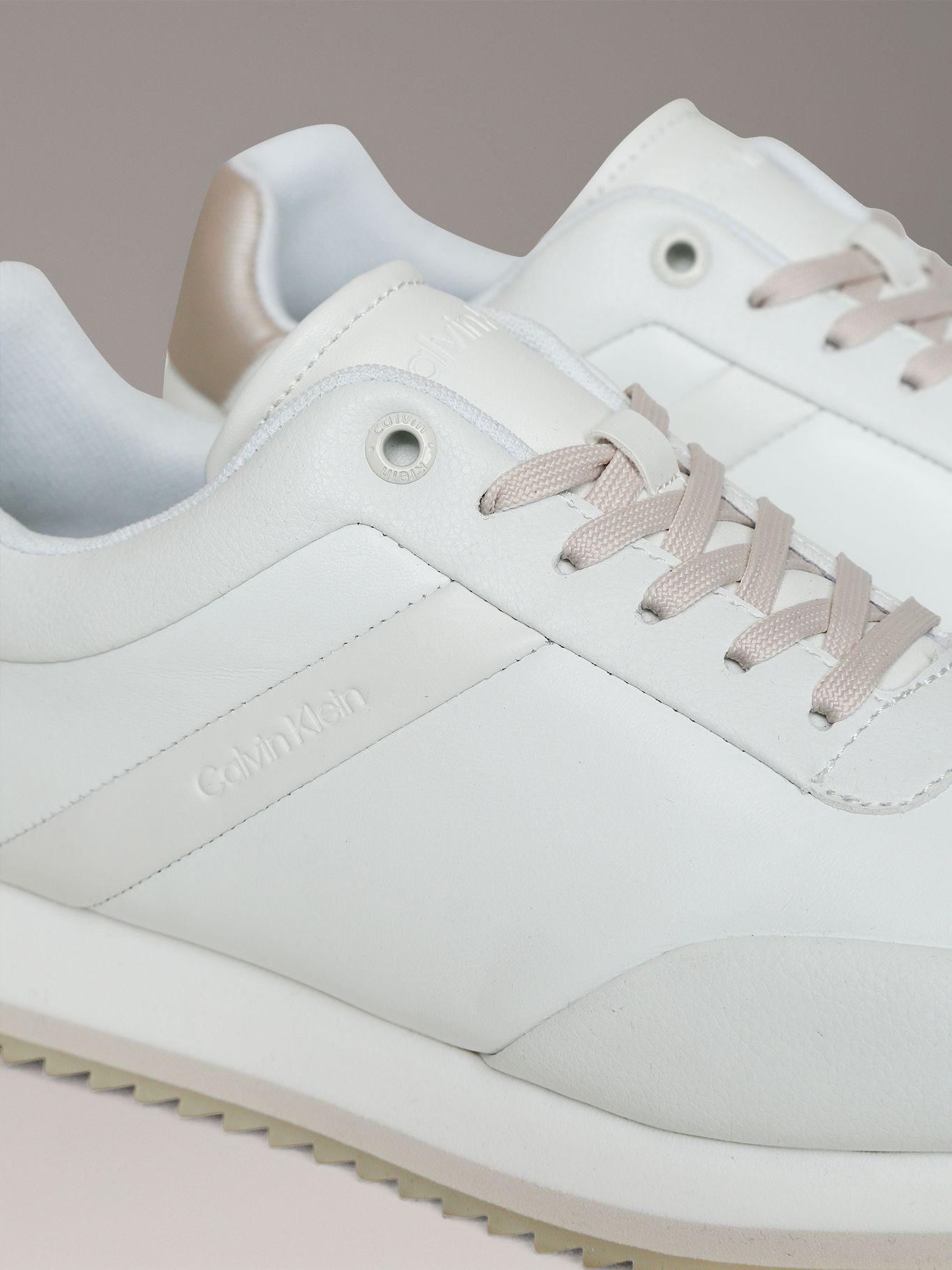 Zapatillas Runner Lace Up Blanco Calvin Klein-6