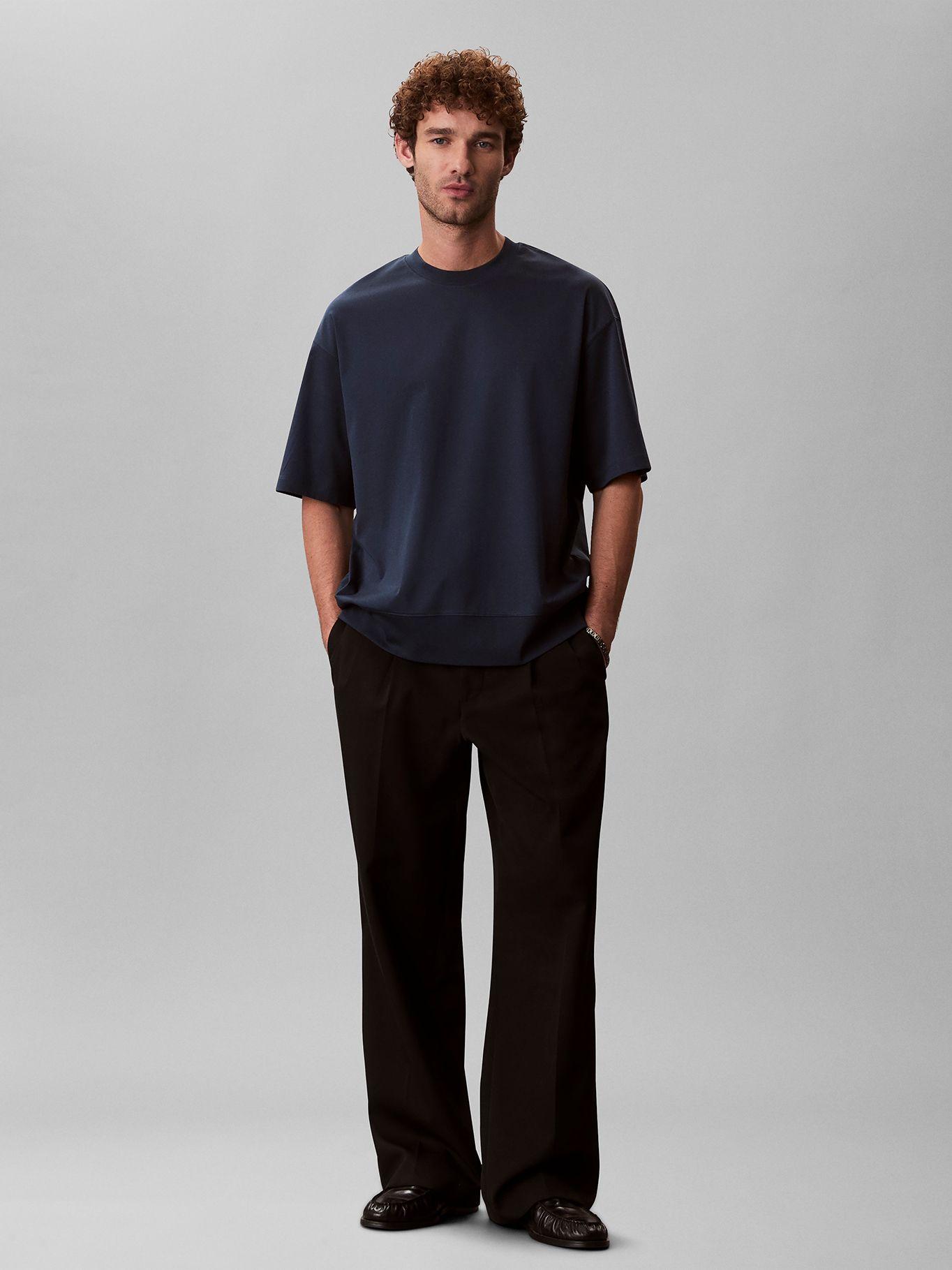 Polera Interlock Premium Azul Calvin Klein-1