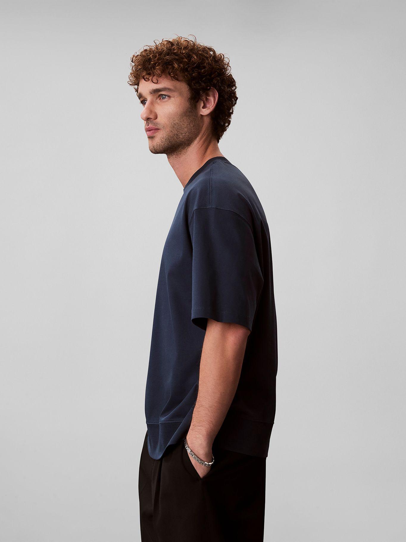 Polera Interlock Premium Azul Calvin Klein-3