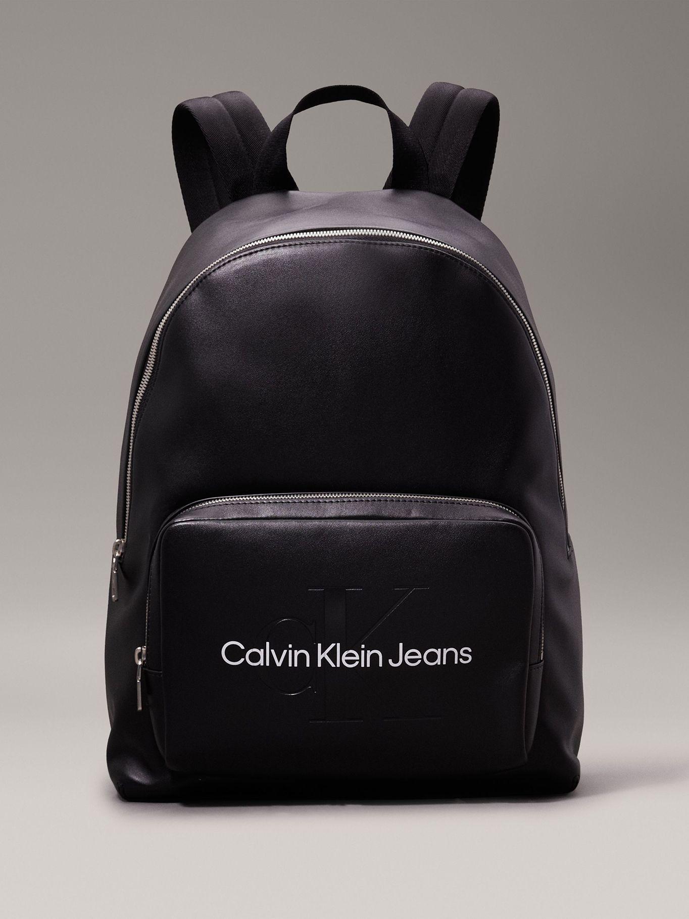 Mochila Sculpted Campus Mono Negro Calvin Klein-0