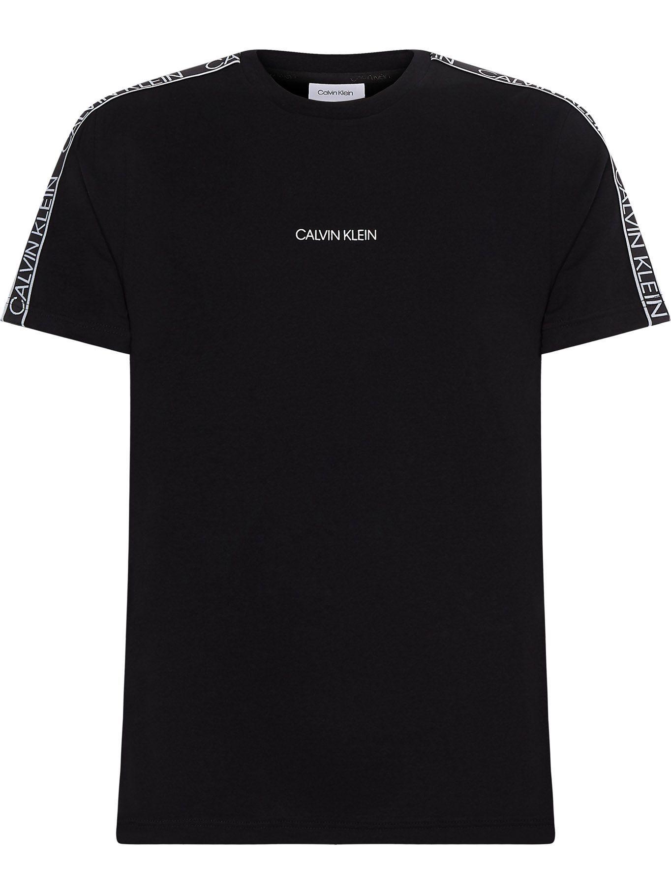 Polera Essential Logo Negro Calvin Klein Hombre-0