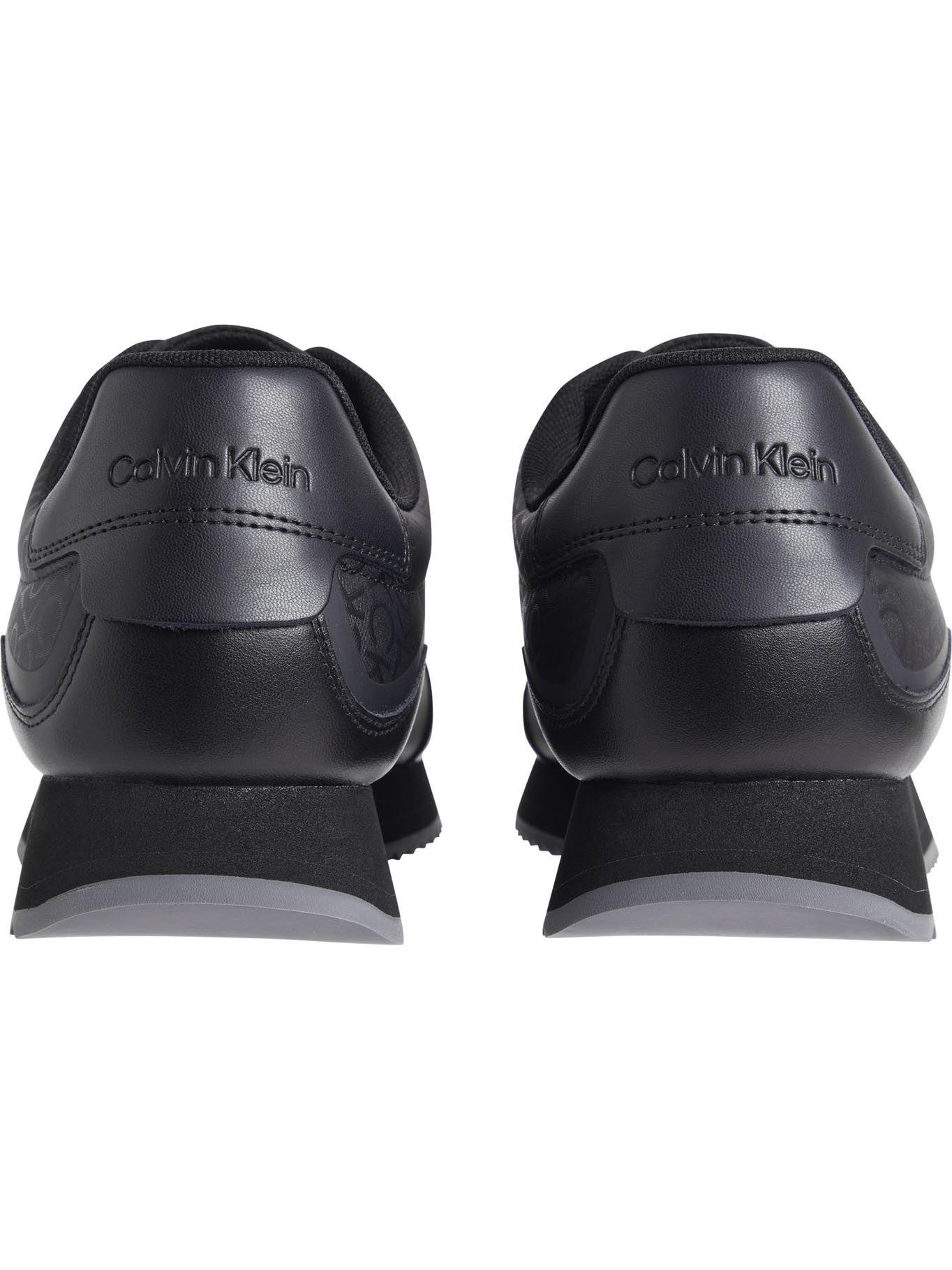 Zapatilla Low Top Lace Up Heat Negro Calvin Klein-1