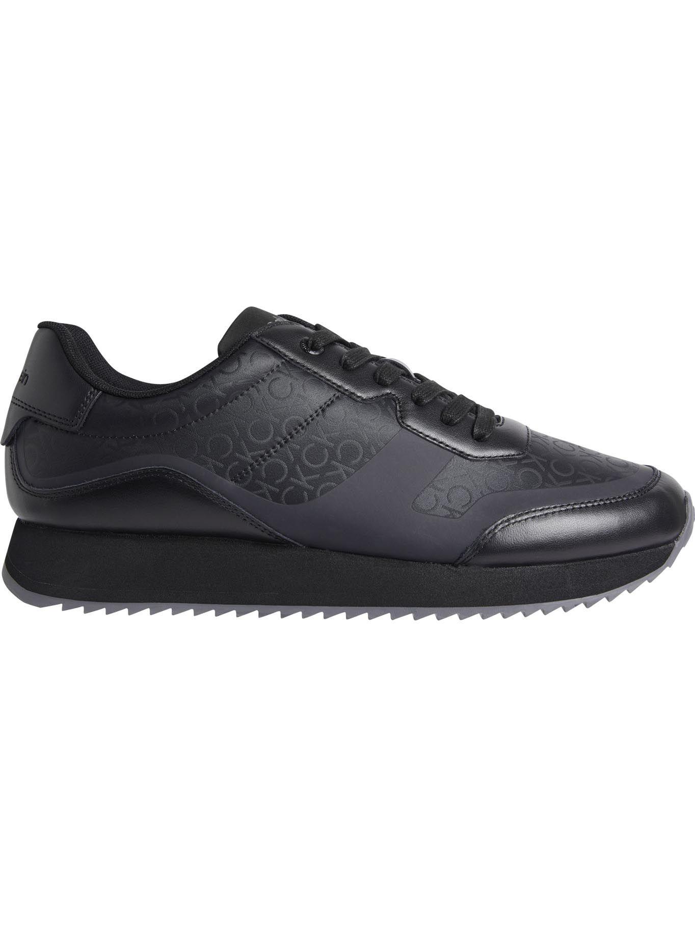 Zapatilla Low Top Lace Up Heat Negro Calvin Klein-4