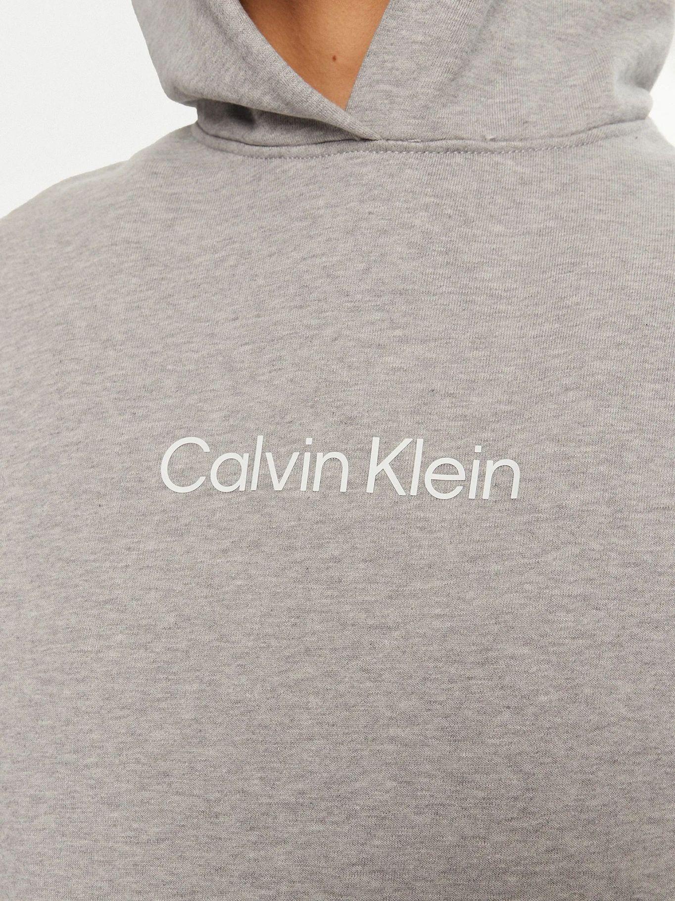 Poleron con Gorro Hero Logo Gris Calvin Klein-4