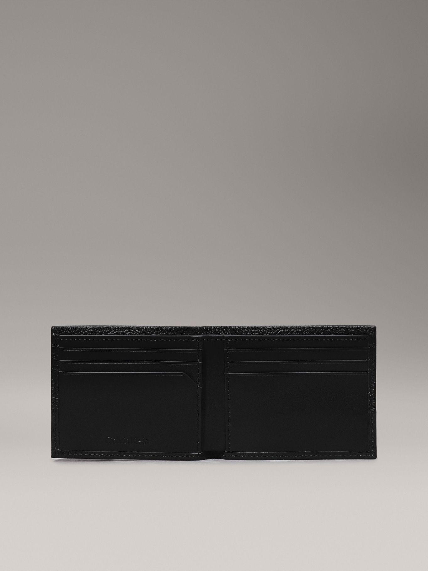 Billetera Subtle Mix Bifold 6Cc W Negro Calvin Klein-2