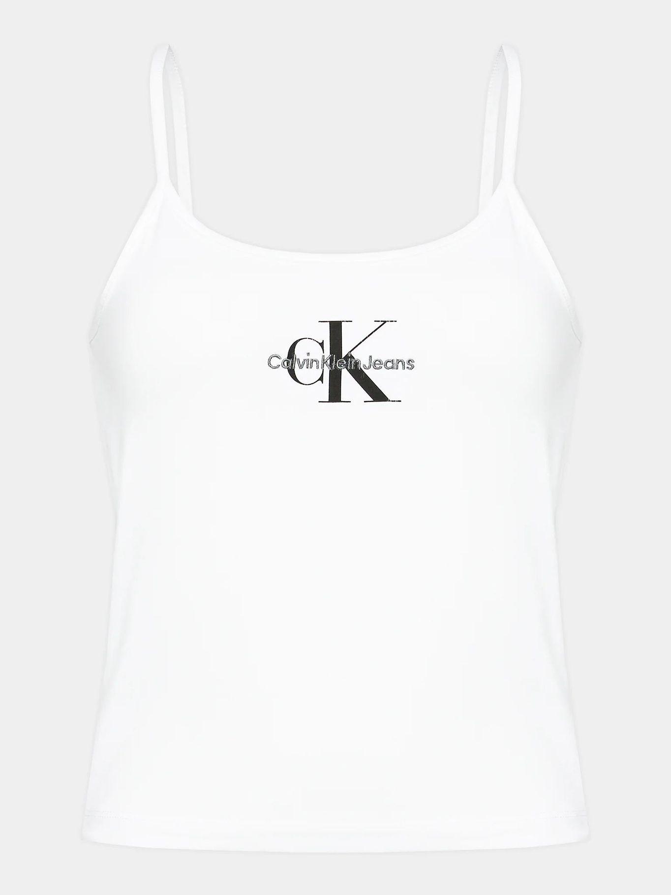 Polera Monologo Strappy Blanco Calvin Klein-5