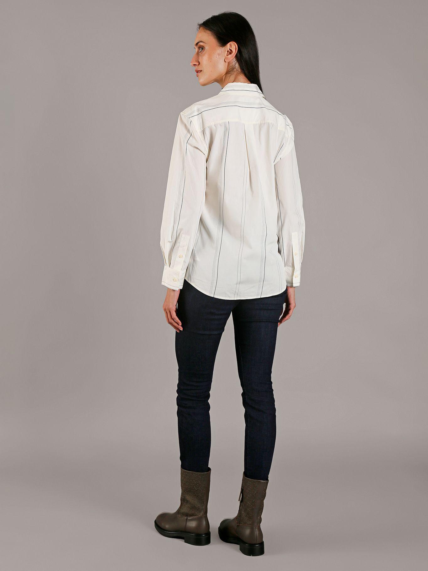 Camisa Cotton Regular Fit Blanco Calvin Klein-2